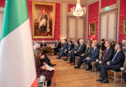 Visite du président de la République italienne au Parlement fédéral