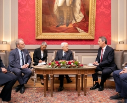 Visite du président de la République italienne au Parlement fédéral