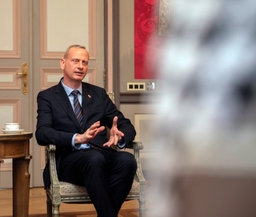 Ambassadeurs van de Noordse landen op bezoek in de Senaat