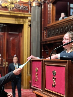 De 22 leden niet-magistraten van de Hoge Raad voor de Justitie benoemd door de Senaat