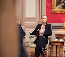 Ambassadeurs van de Noordse landen op bezoek in de Senaat