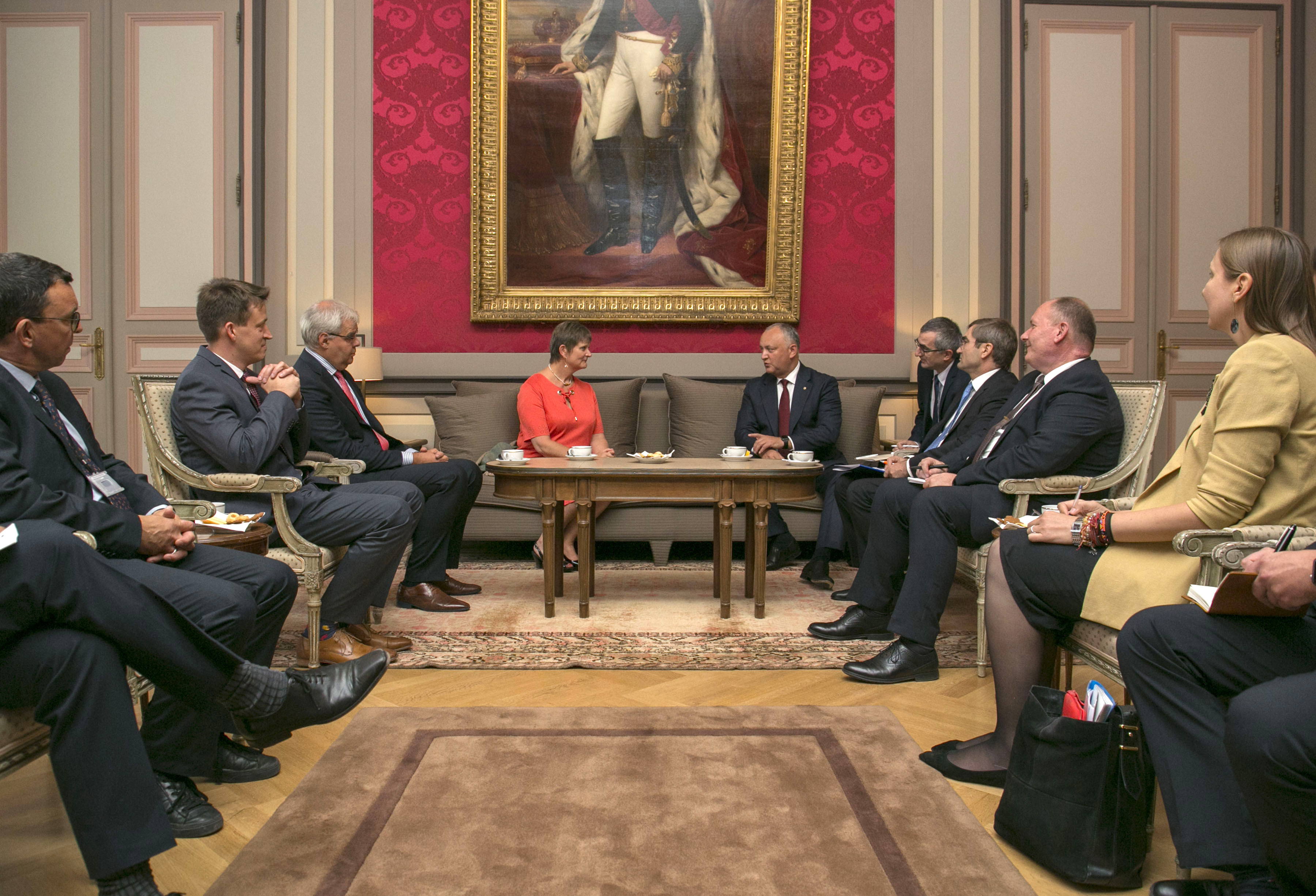  Igor Dodon, President van de Republiek Moldavië