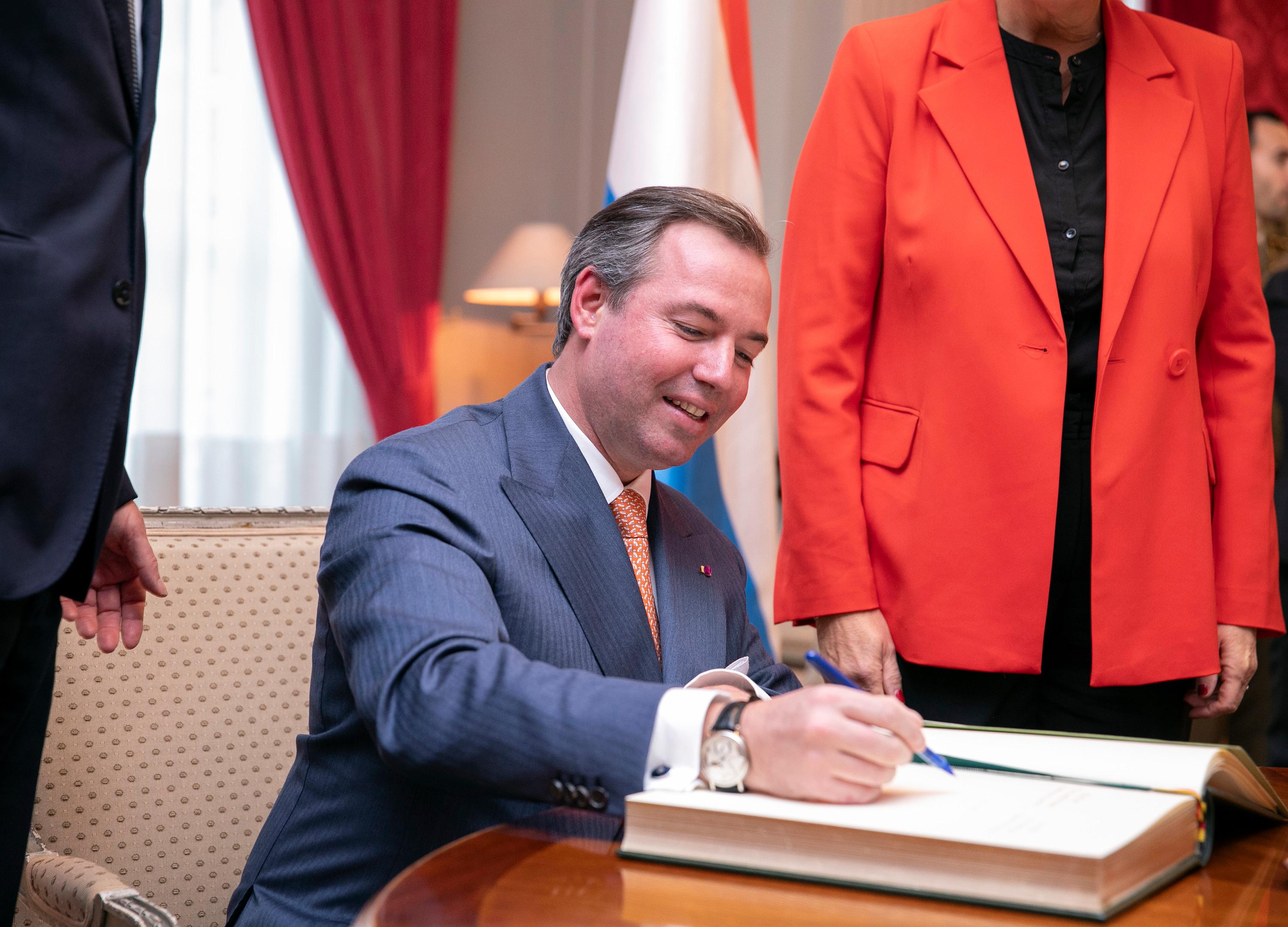  Bezoek van de Groothertog van Luxemburg