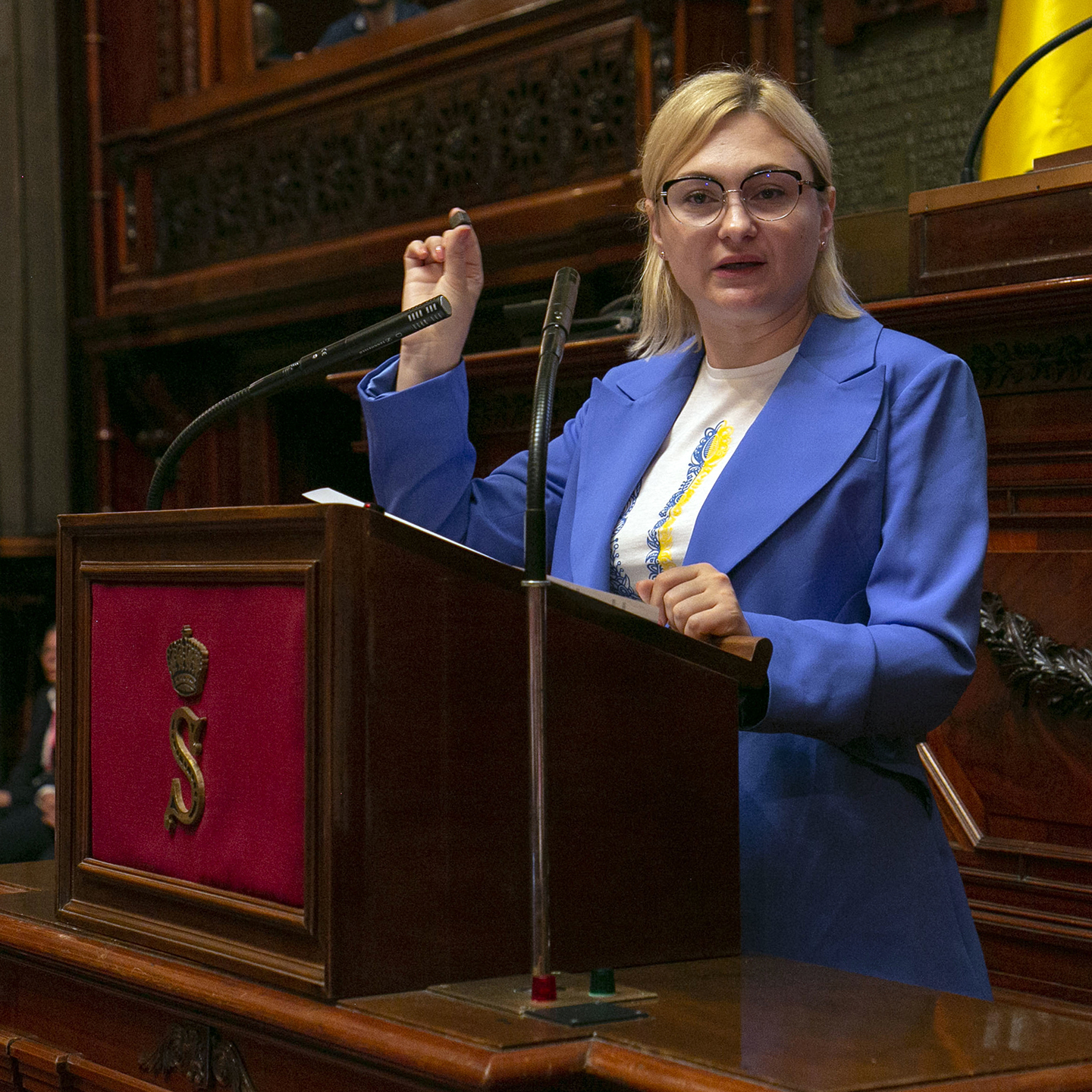  Toespraak van mevrouw Yevheniia Kravchuk