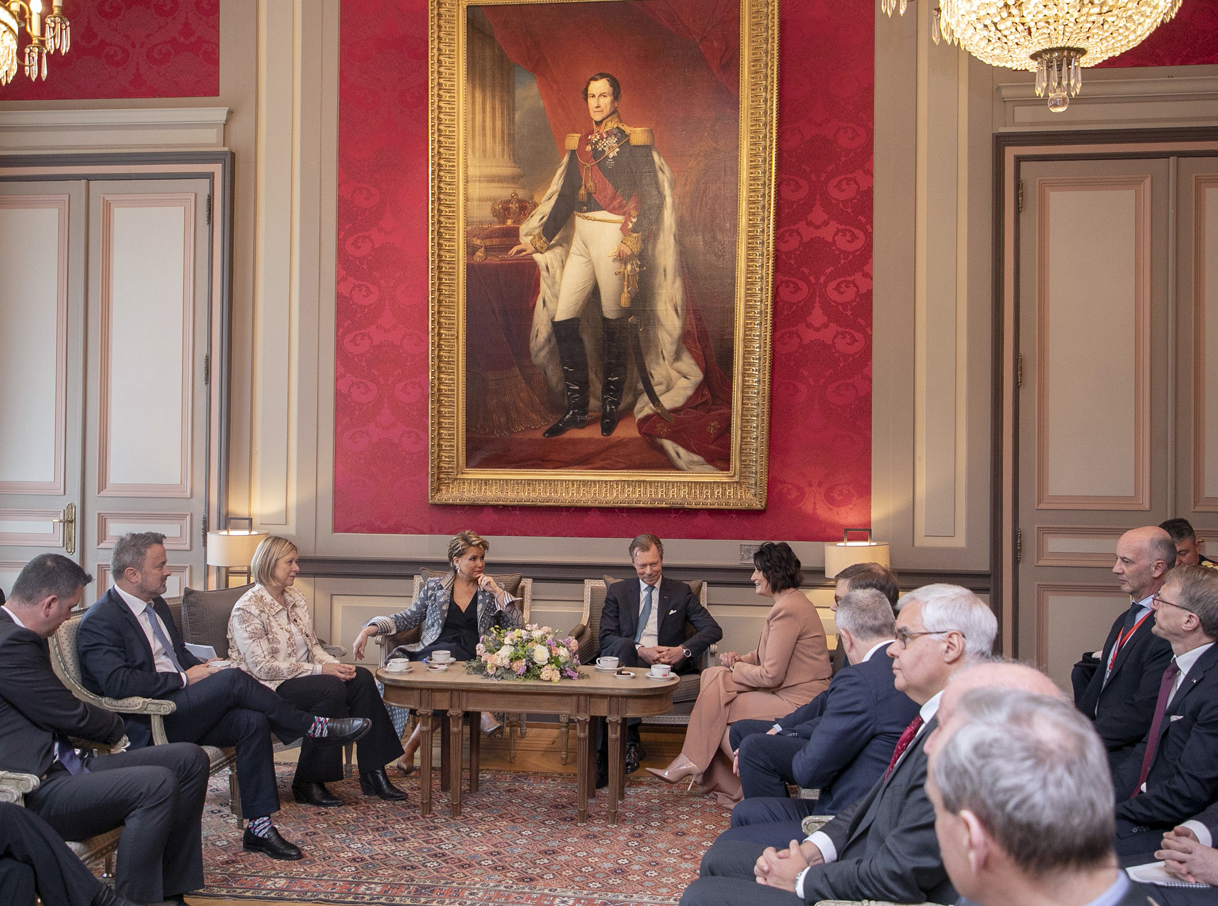  Luxemburgs staatsbezoek aan het Federaal Parlement
