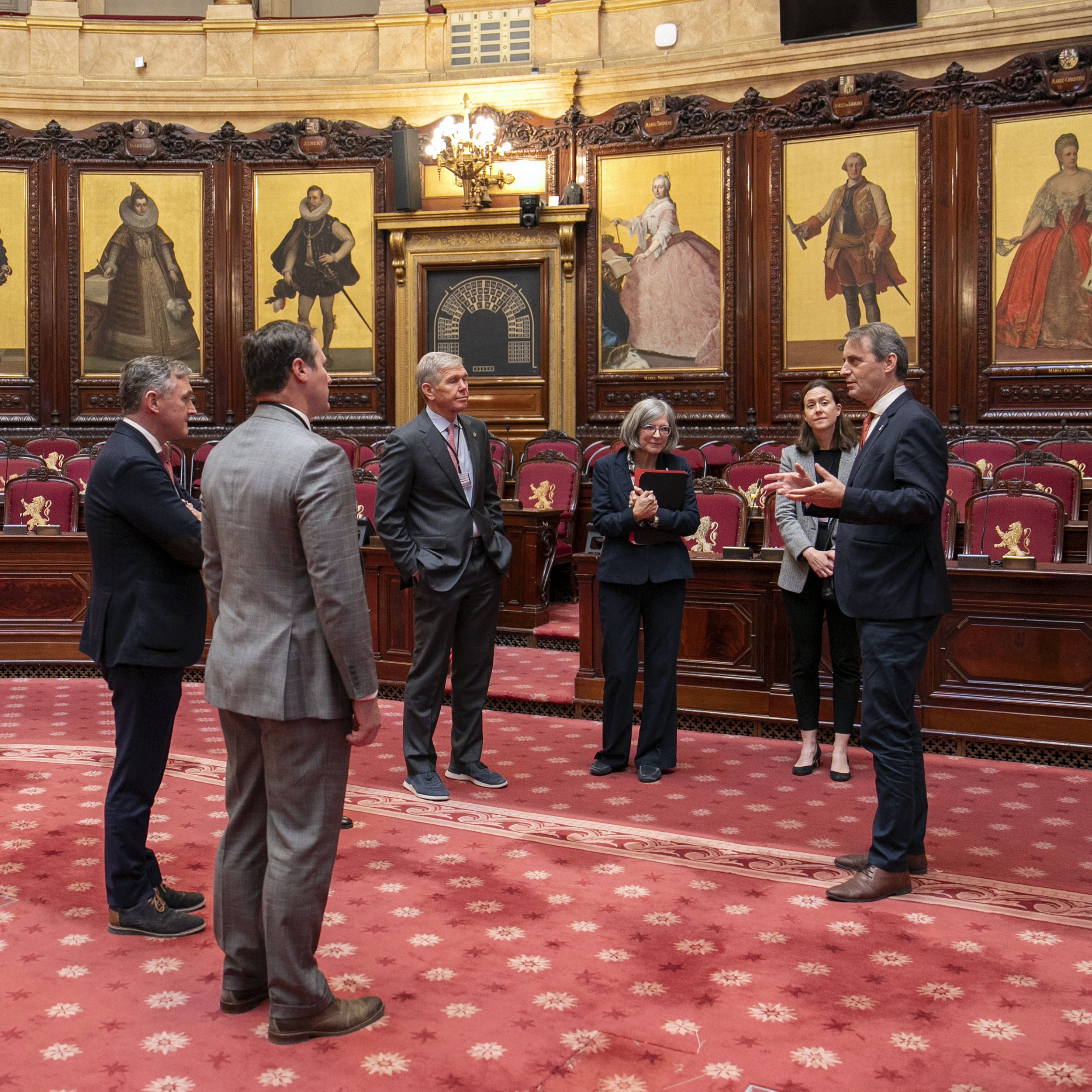  Bezoek van een delegatie van parlementsleden uit de Amerikaanse staat Georgia