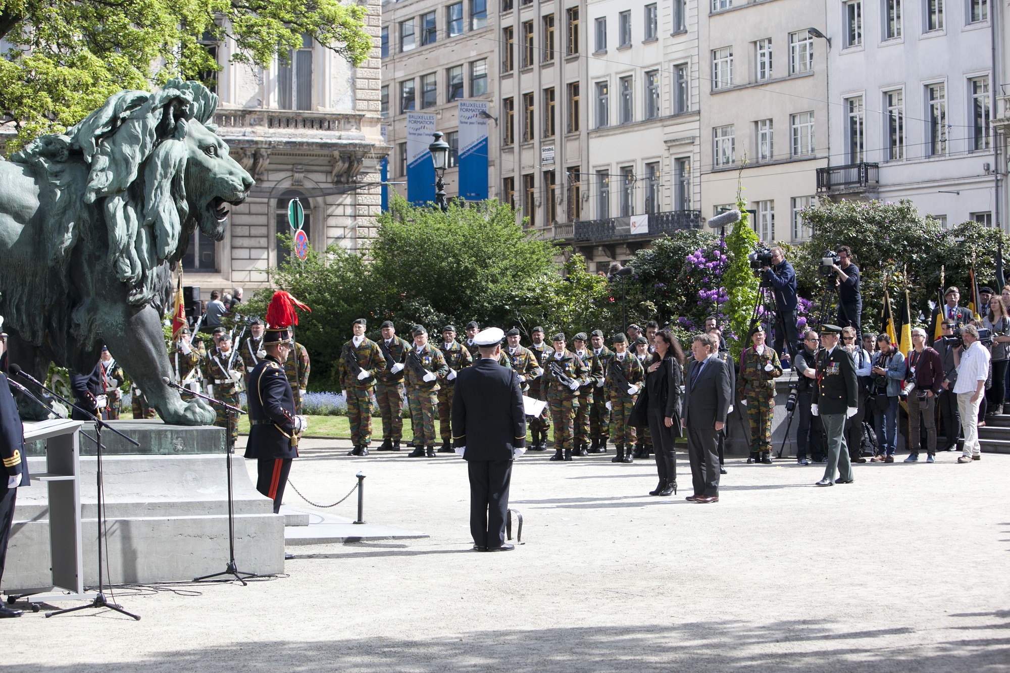  Cérémonie de commémoration des 70 ans de la fin de la Seconde Guerre mondiale en Europe