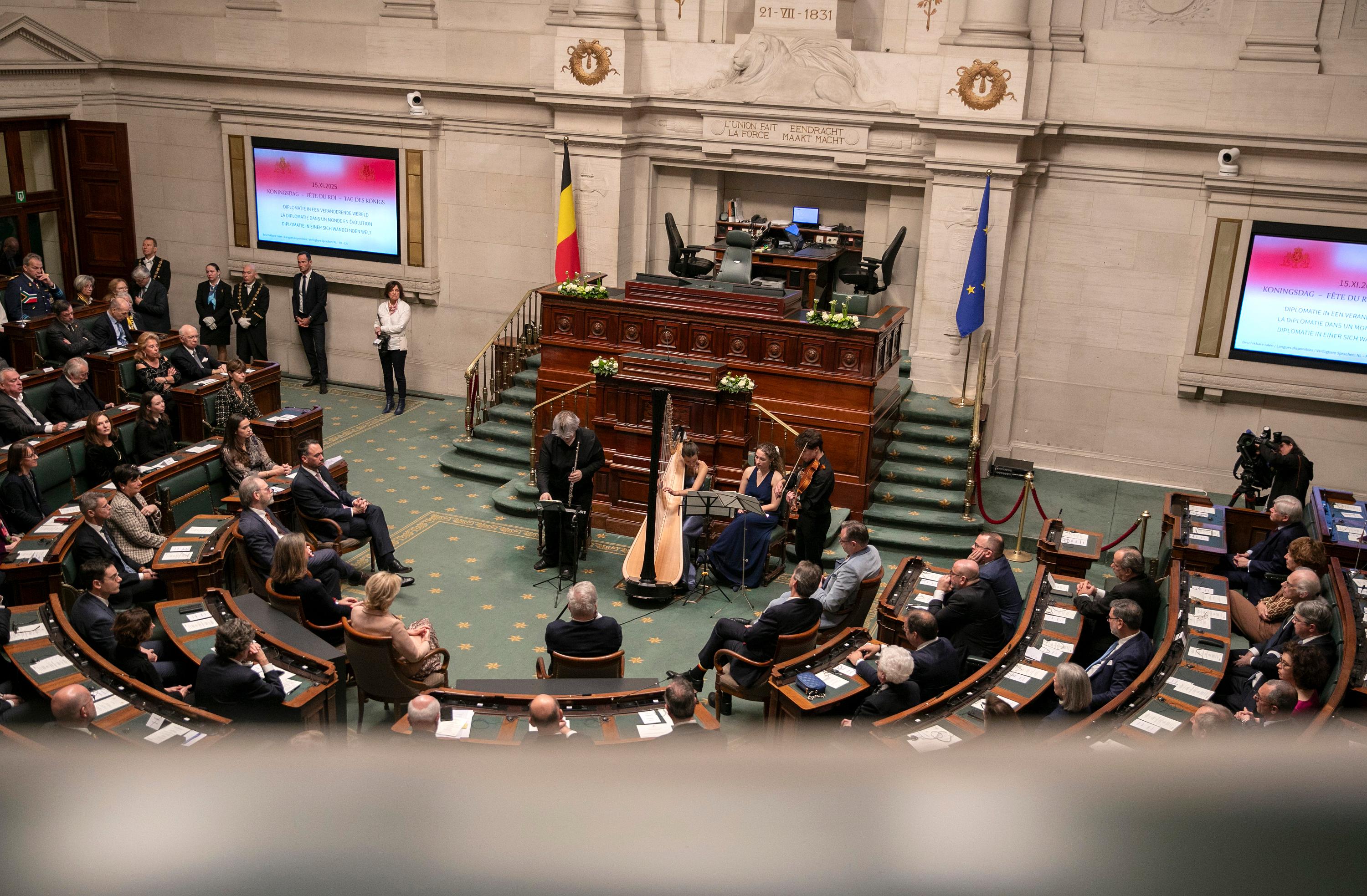  Koningsdag in het Federaal Parlement