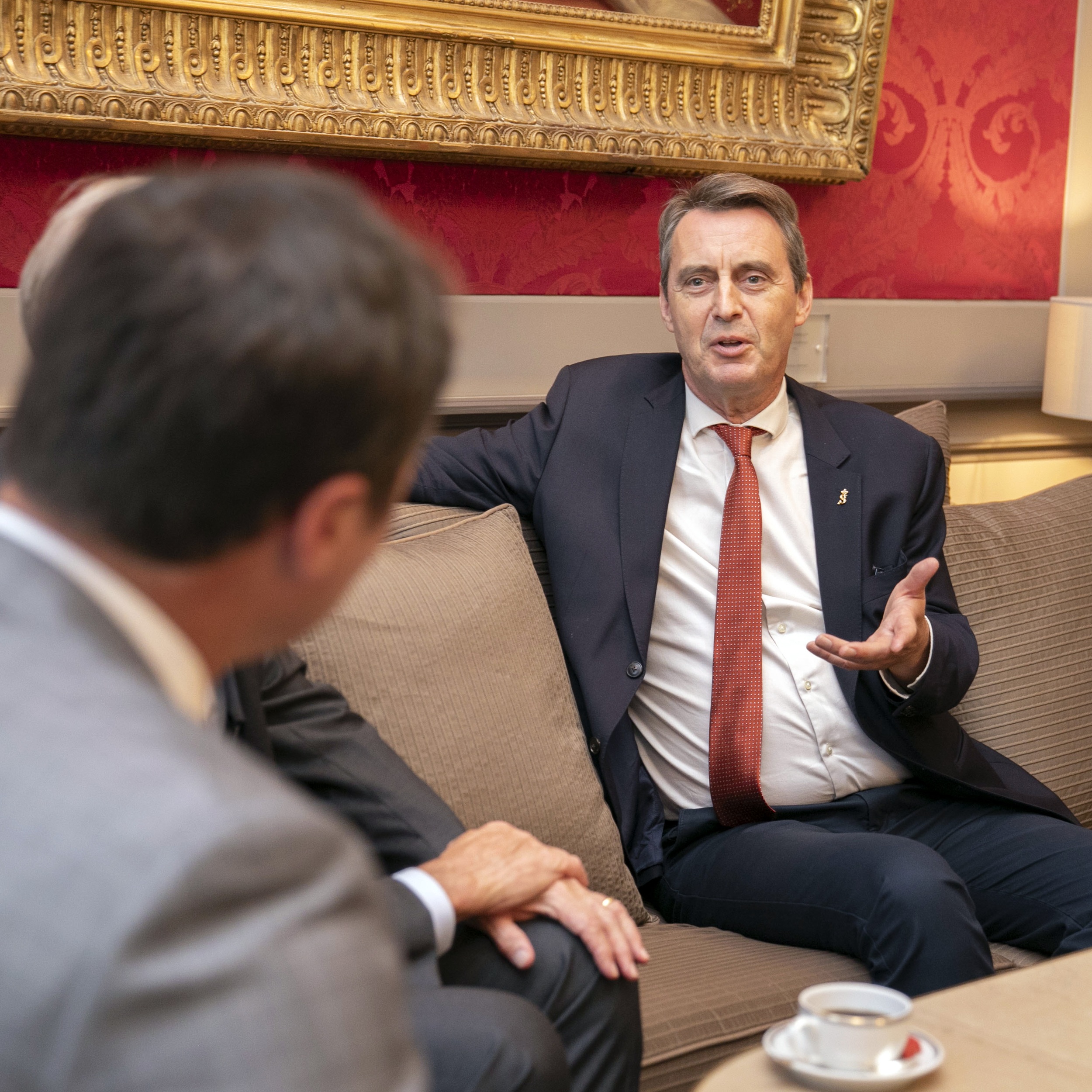  Bezoek van een delegatie van parlementsleden uit de Amerikaanse staat Georgia