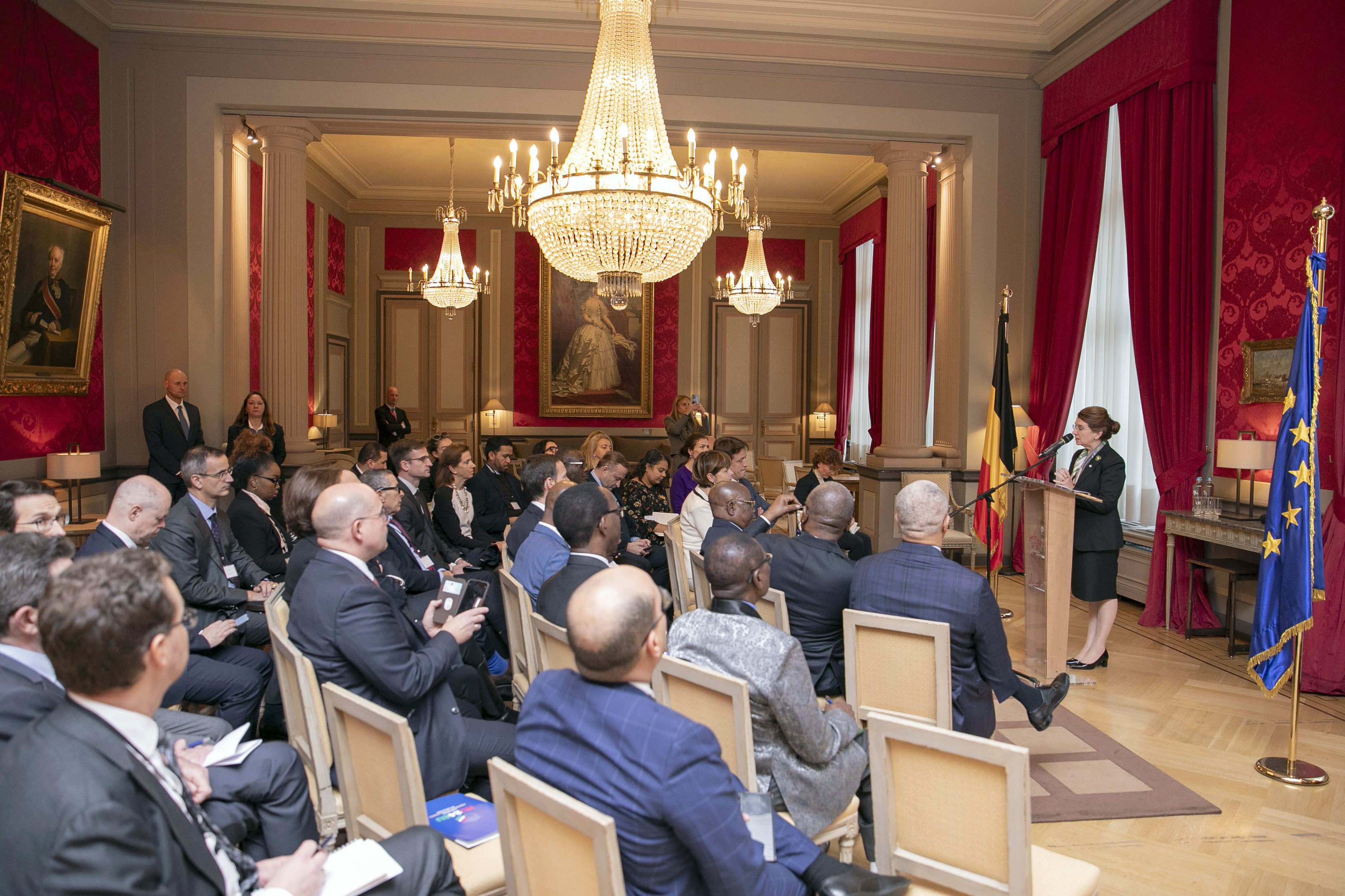  Vergadering van de Franstalige ambassadeurs in Brussel