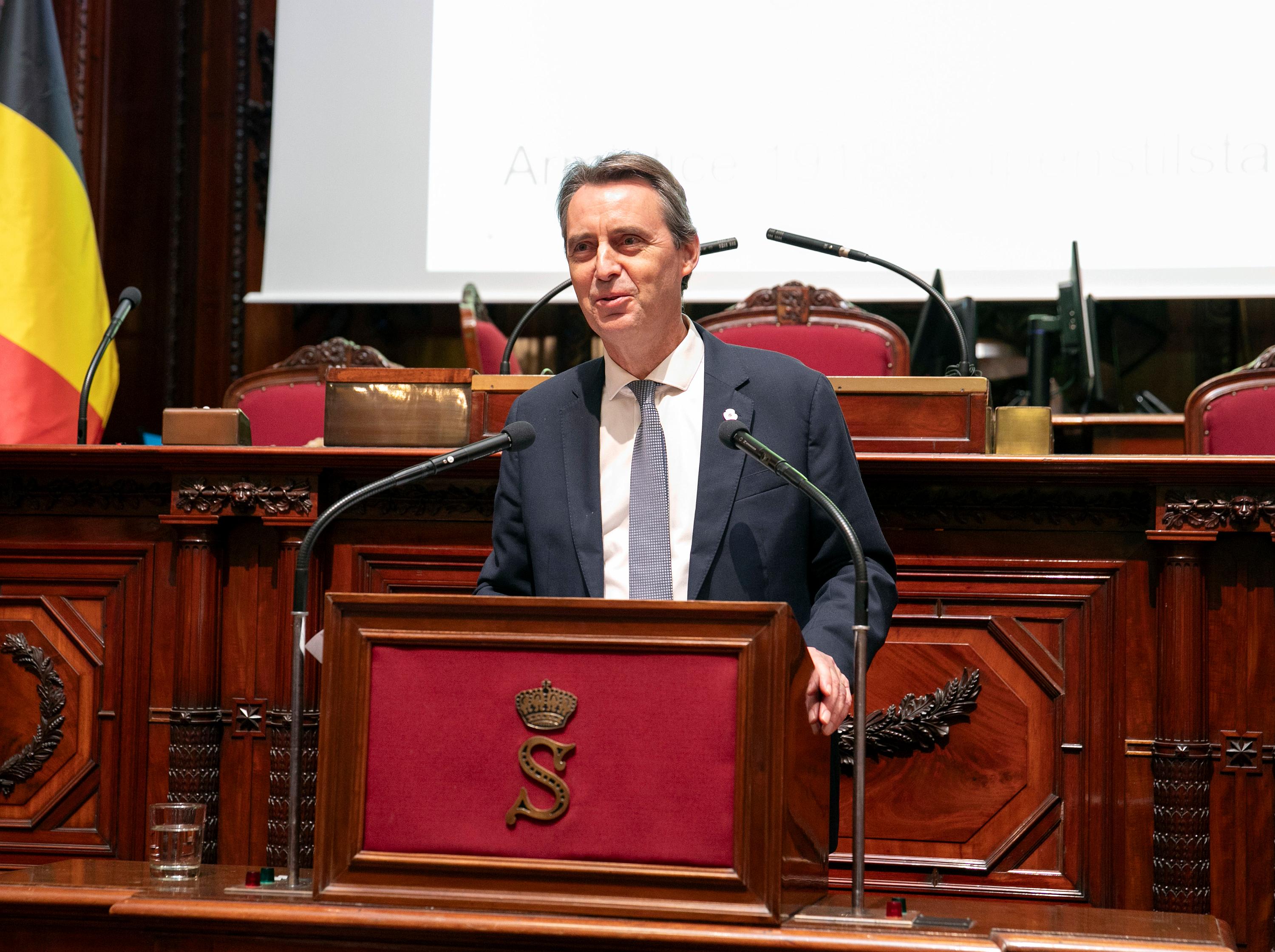  Wapenstilstand herdacht in het Federaal Parlement