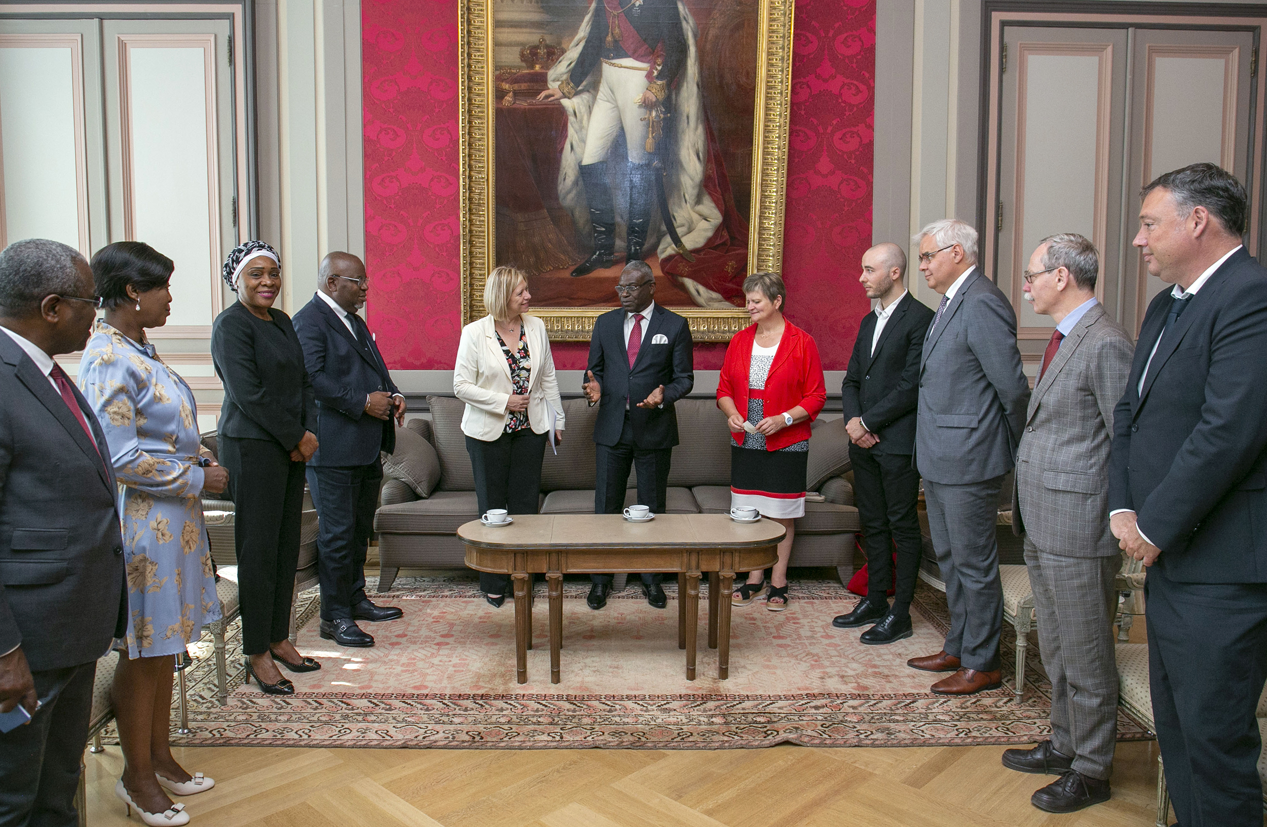  Bezoek van de Eerste minister van de Republiek Congo