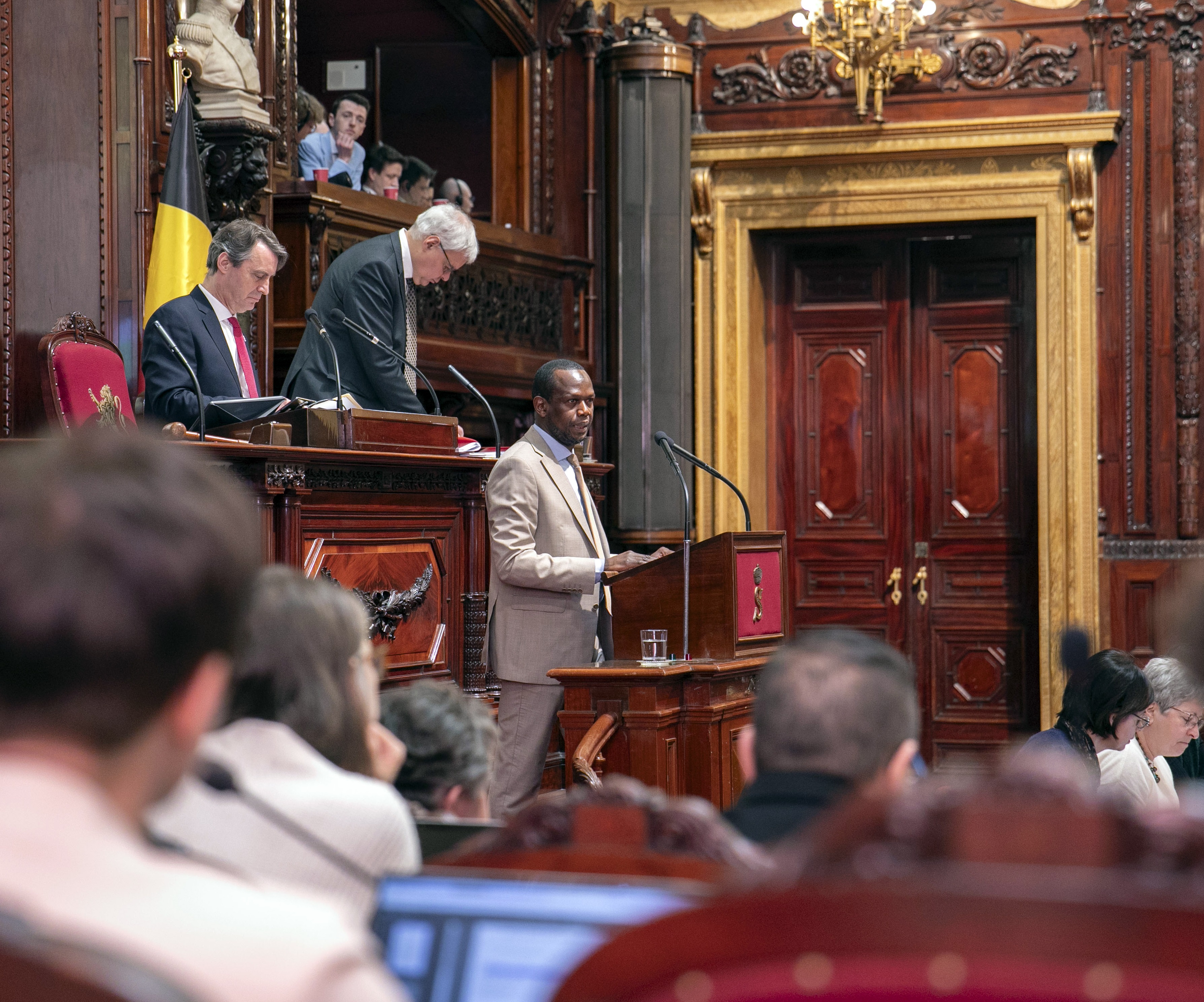  De Senaat keurt een resolutie goed over de situatie in Oost-Congo