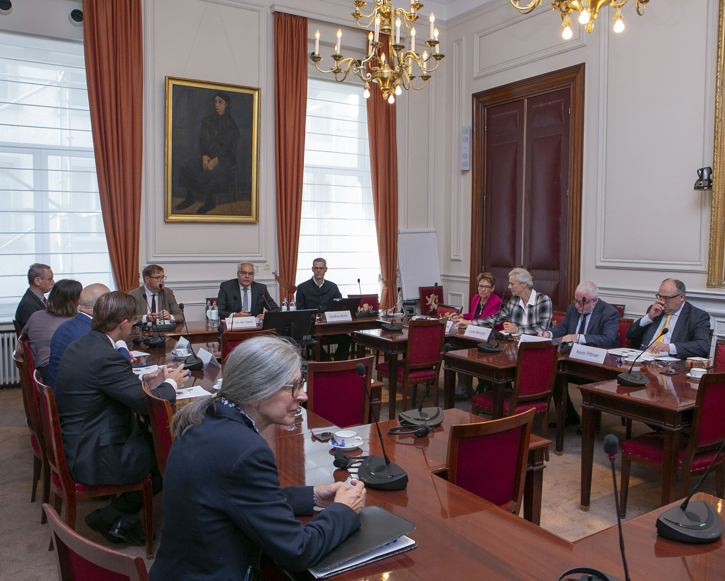  Bezoek van een delegatie van de Canadese Senaat