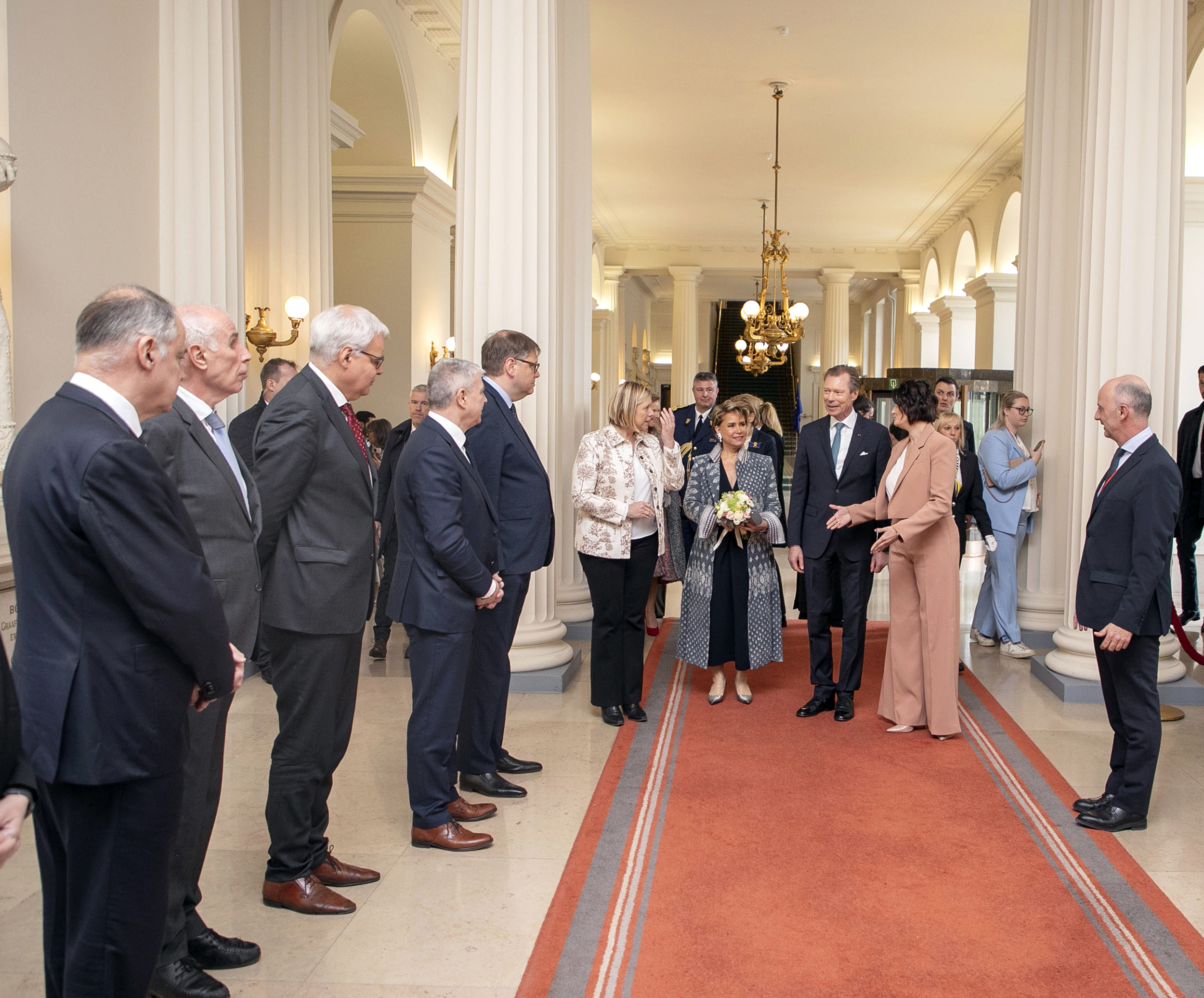  Luxemburgs staatsbezoek aan het Federaal Parlement
