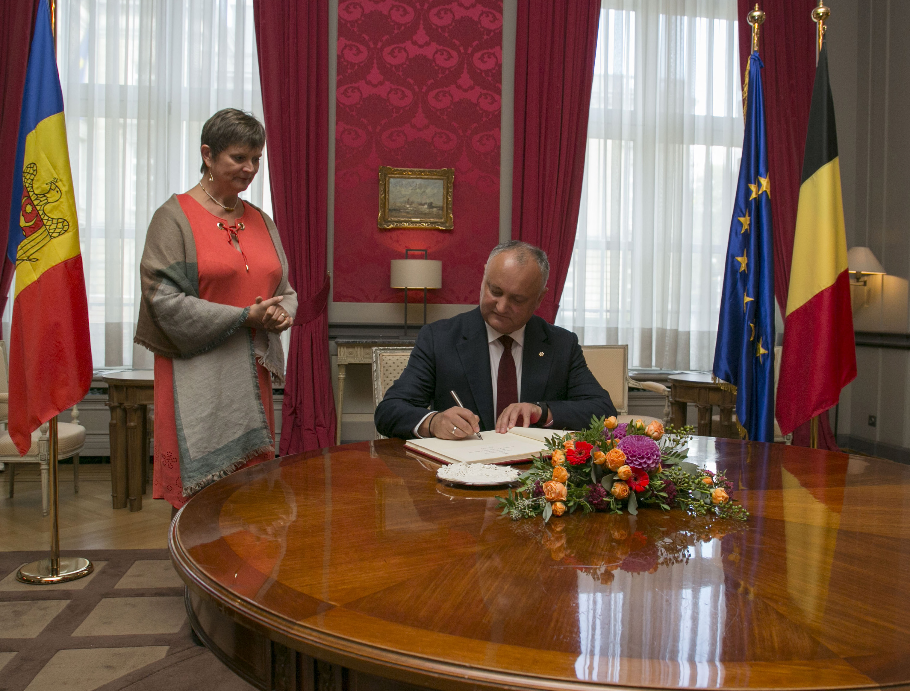  Igor Dodon, President van de Republiek Moldavië
