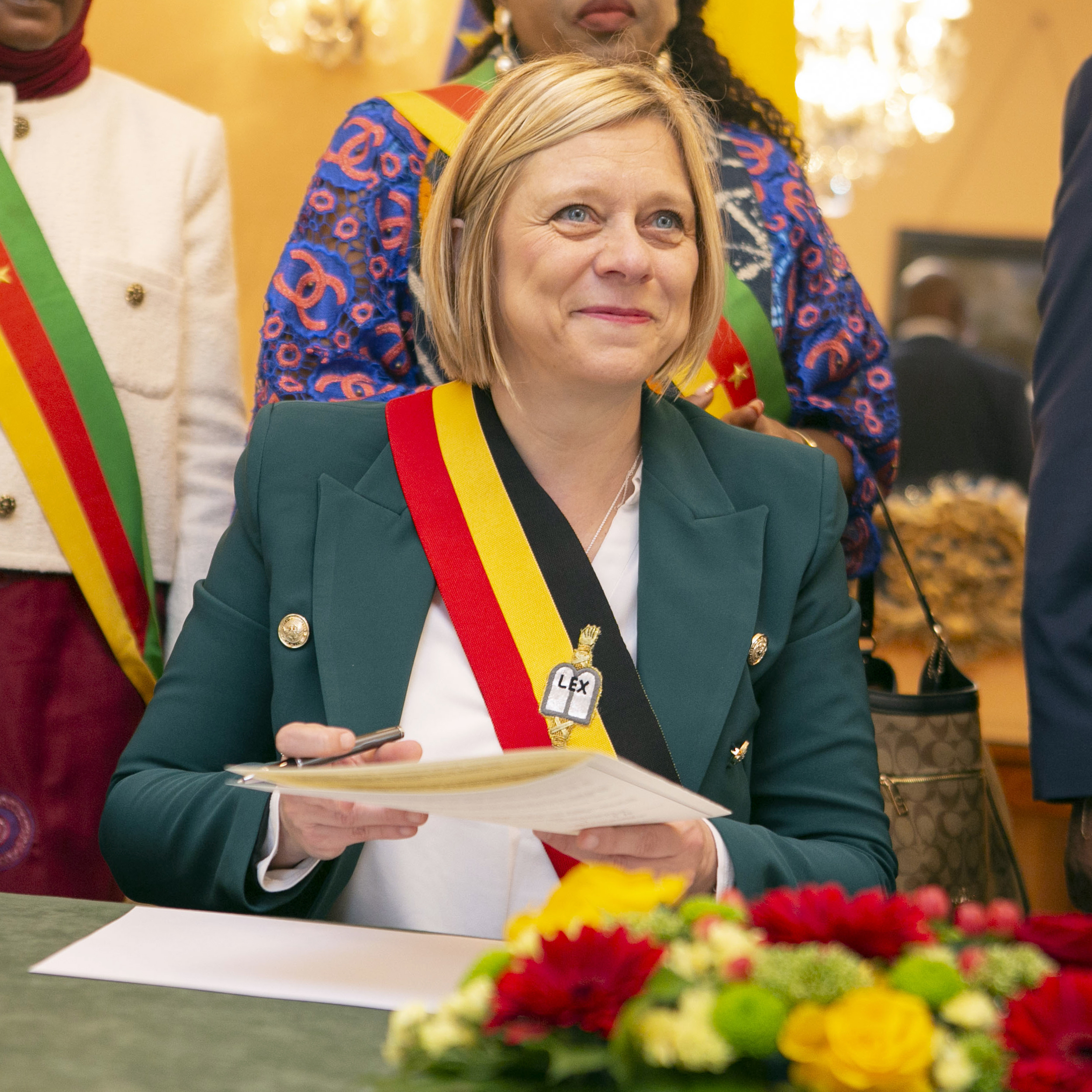  Ondertekening van het samenwerkingsprotocol met het Parlement van Kameroen