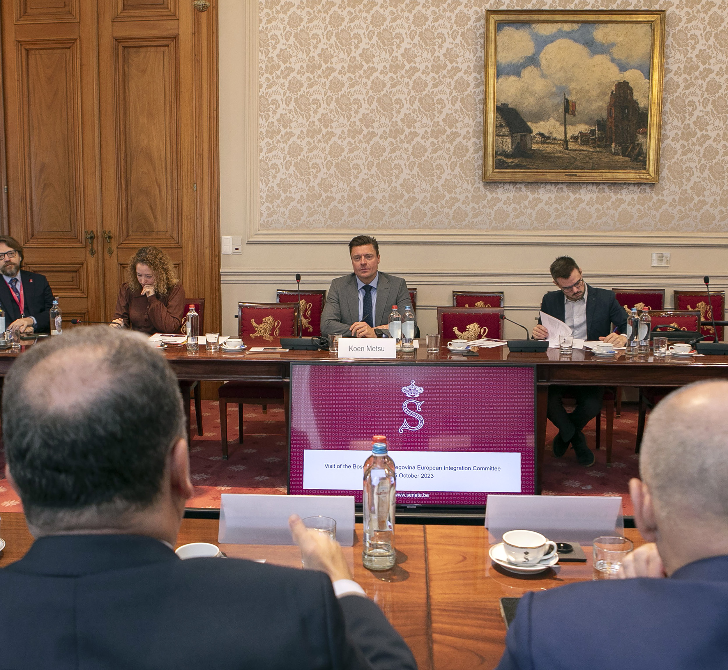  Bezoek van een parlementaire delegatie uit Bosnië-Herzegovina