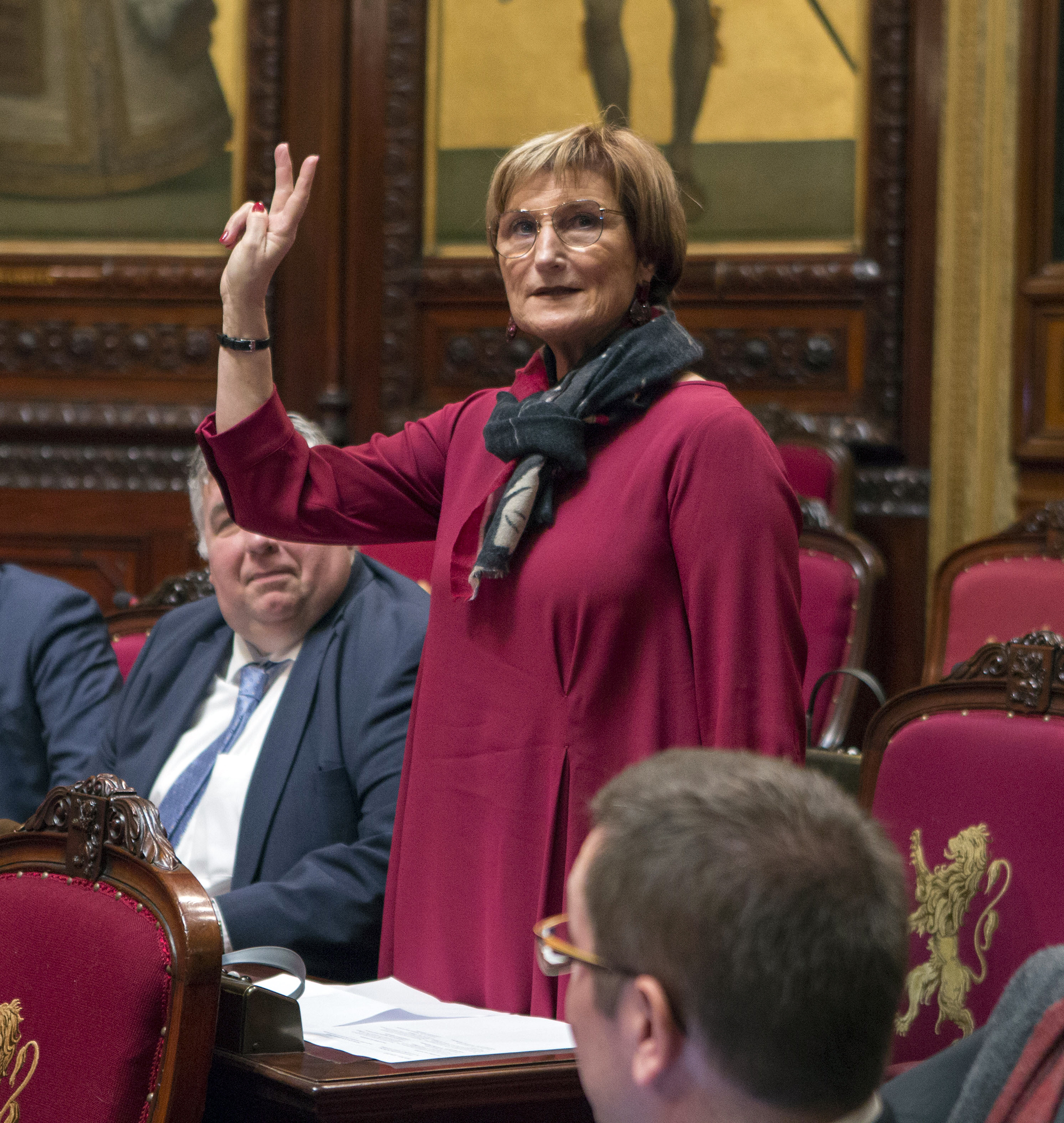  Zes nieuwe senatoren hebben de eed afgelegd