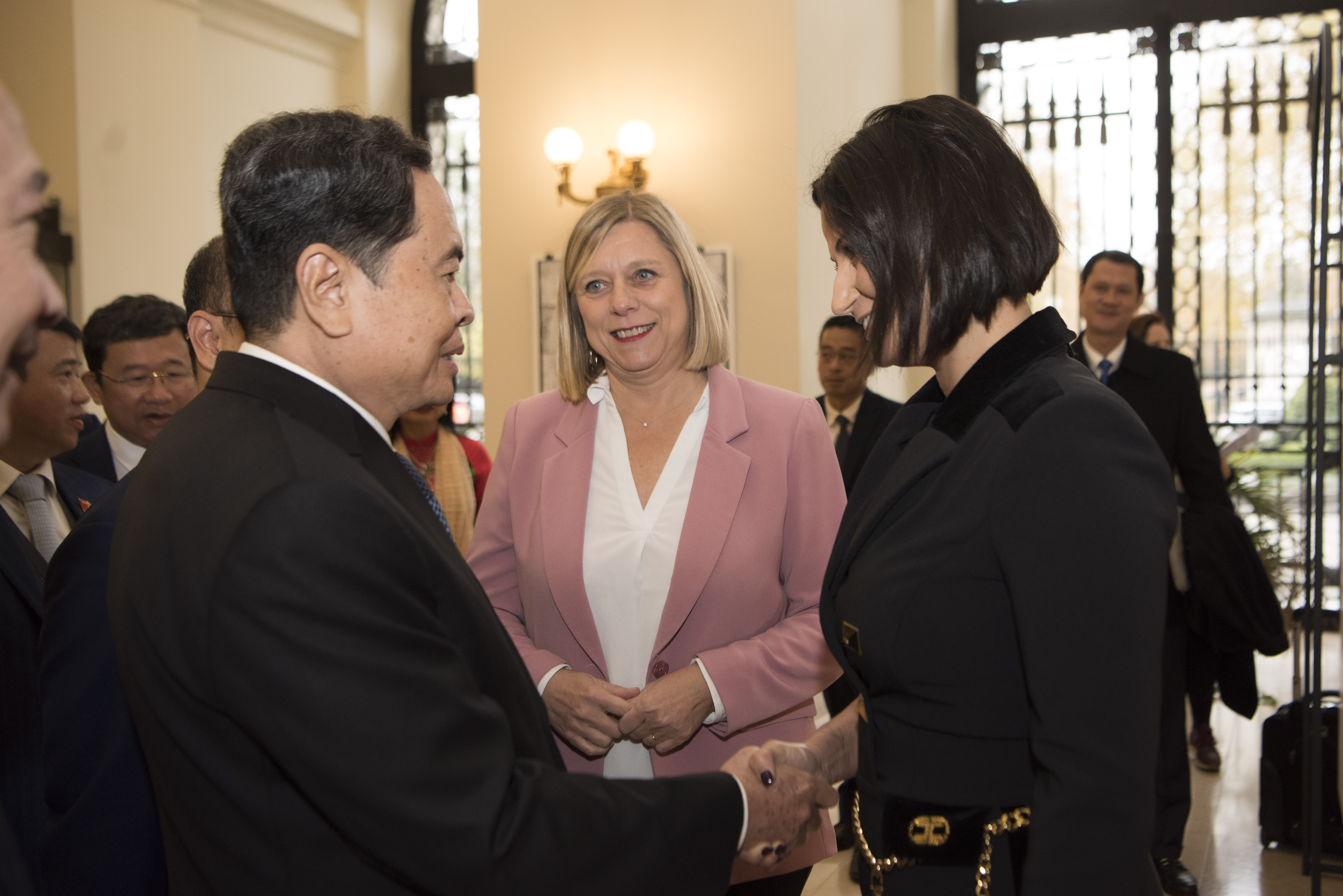  Bezoek van een parlementaire delegatie uit Vietnam
