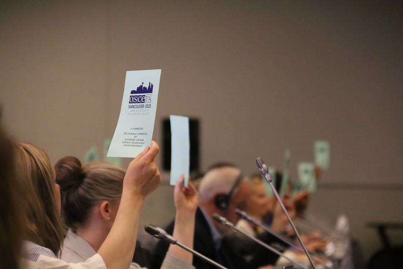  Jaarlijkse zitting van de OVSE Parlementaire Assemblee in Vancouver