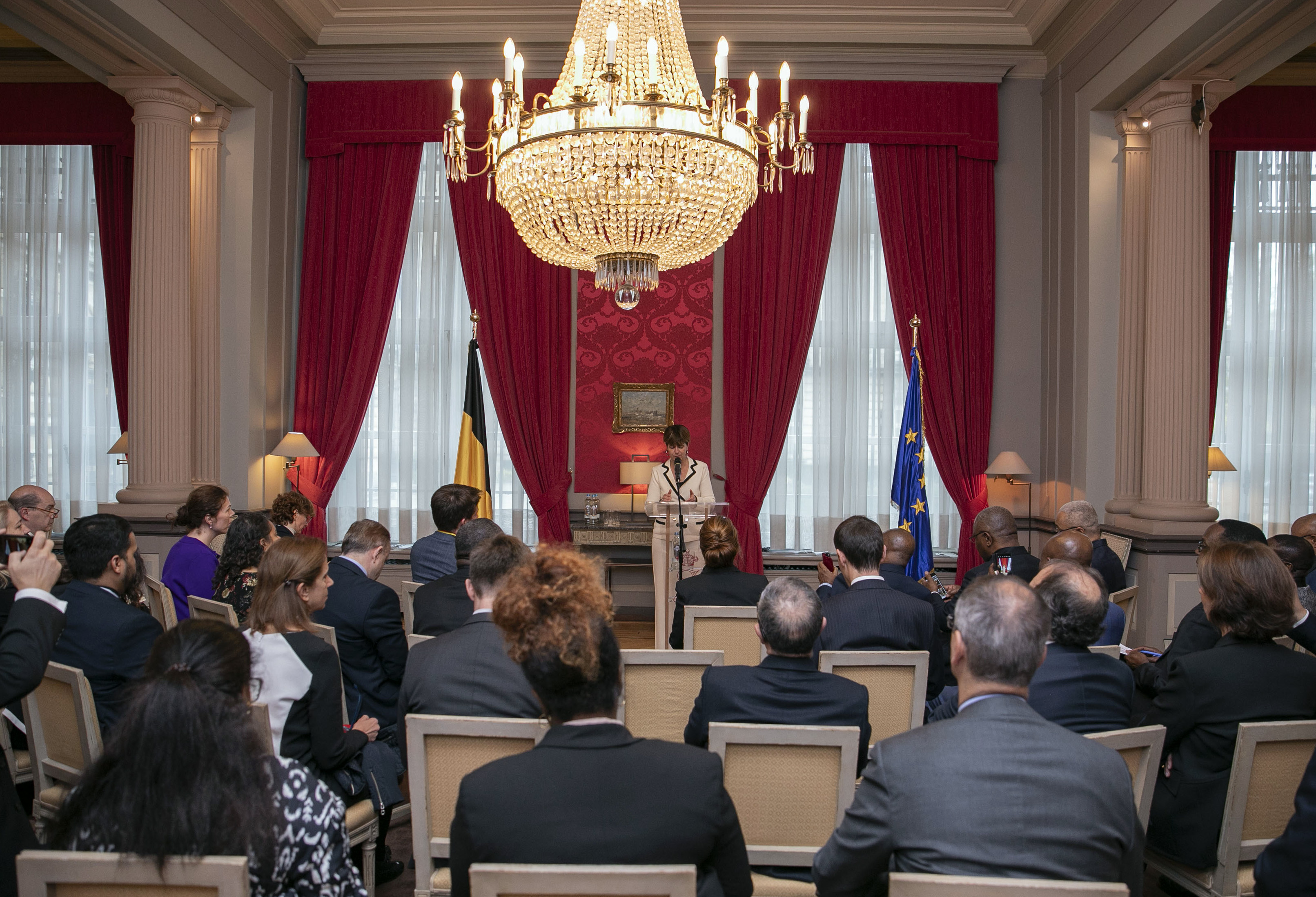  Vergadering van de Franstalige ambassadeurs in Brussel