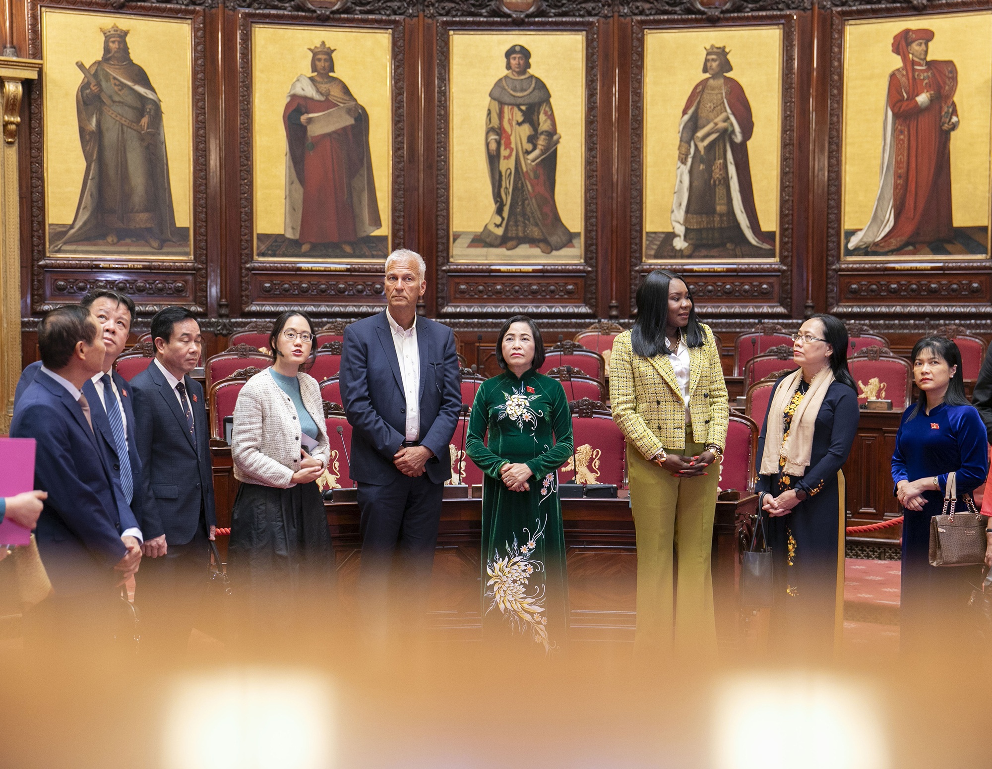  Bezoek van een Vietnamese parlementaire delegatie