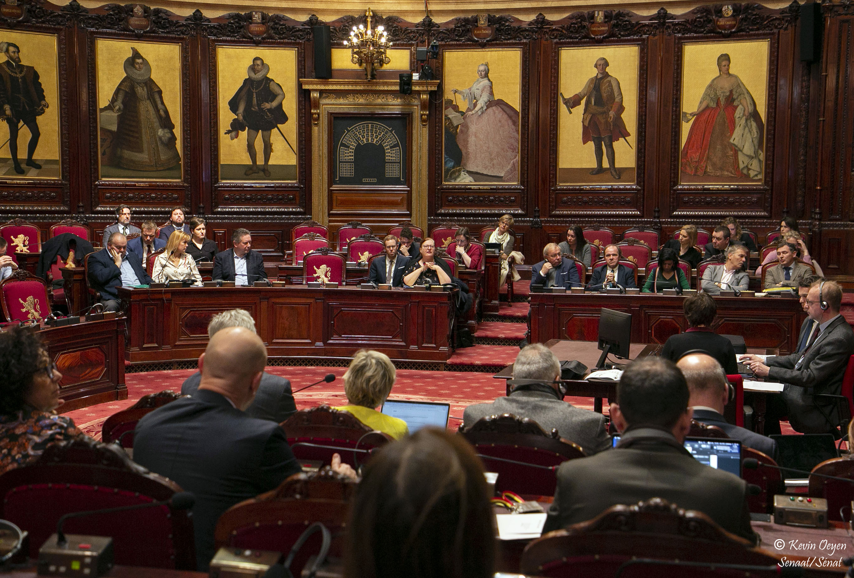  Plenaire vergadering van de Senaat op 17 januari 2020