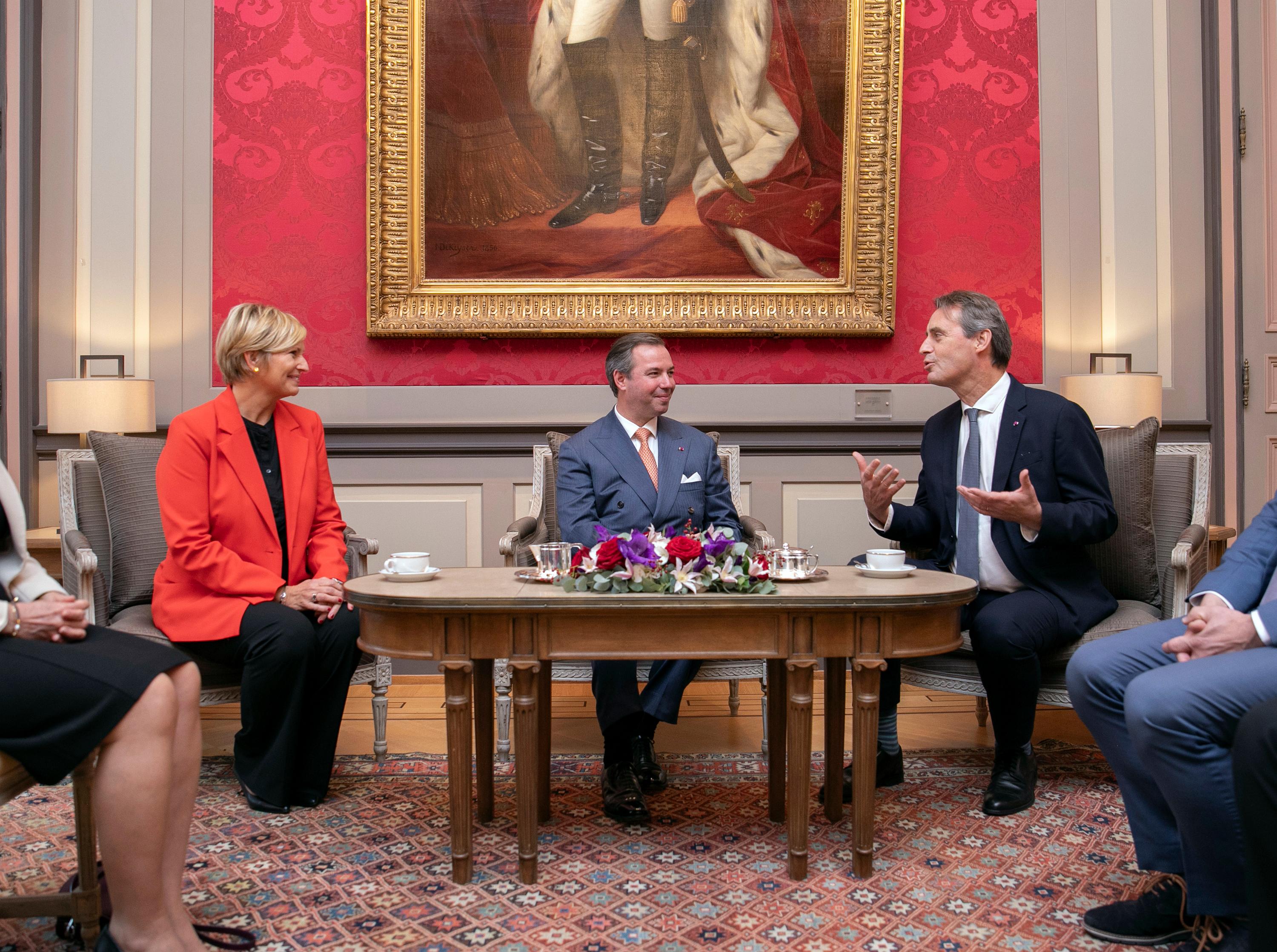  Bezoek van de Groothertog van Luxemburg