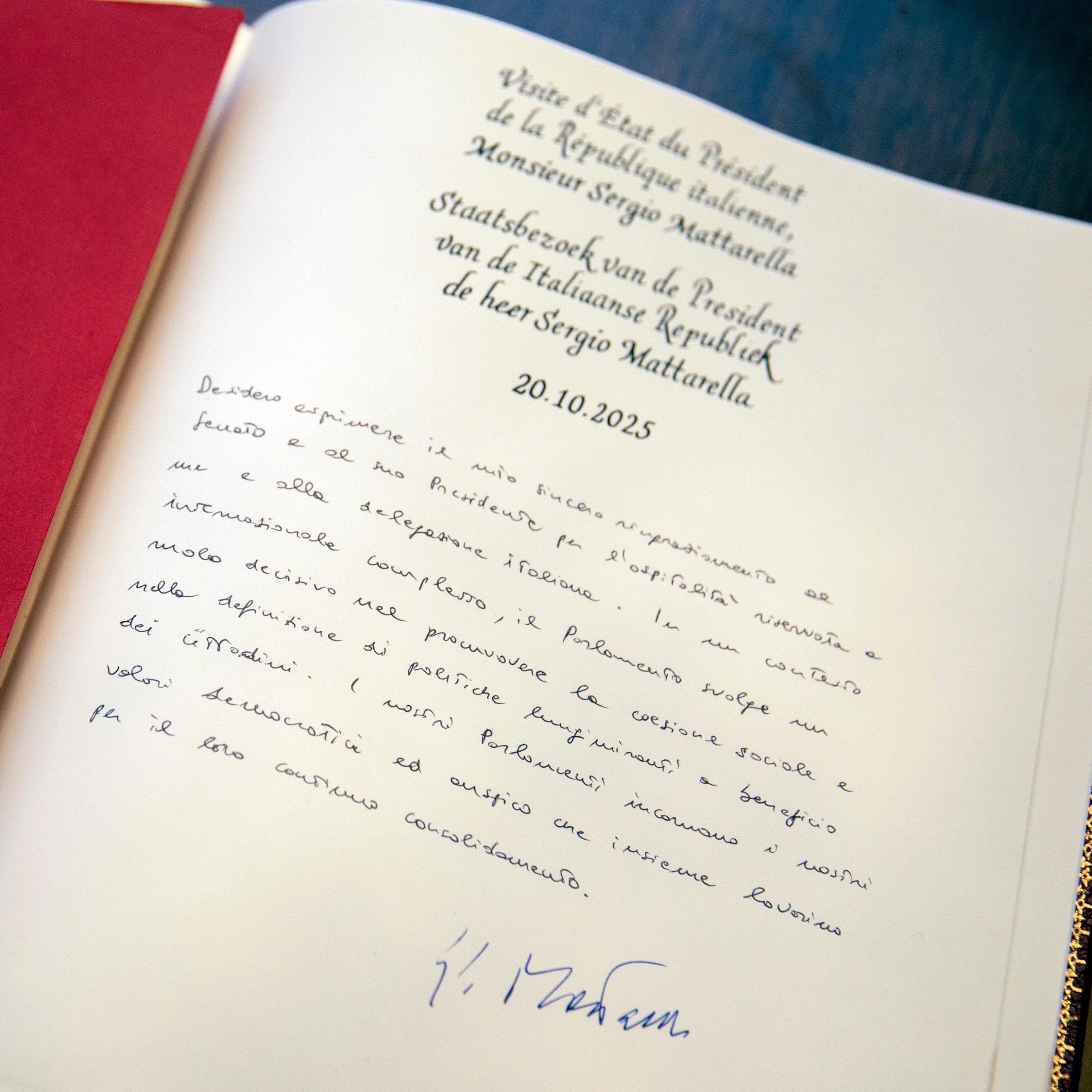  Visite du président de la République italienne au Parlement fédéral