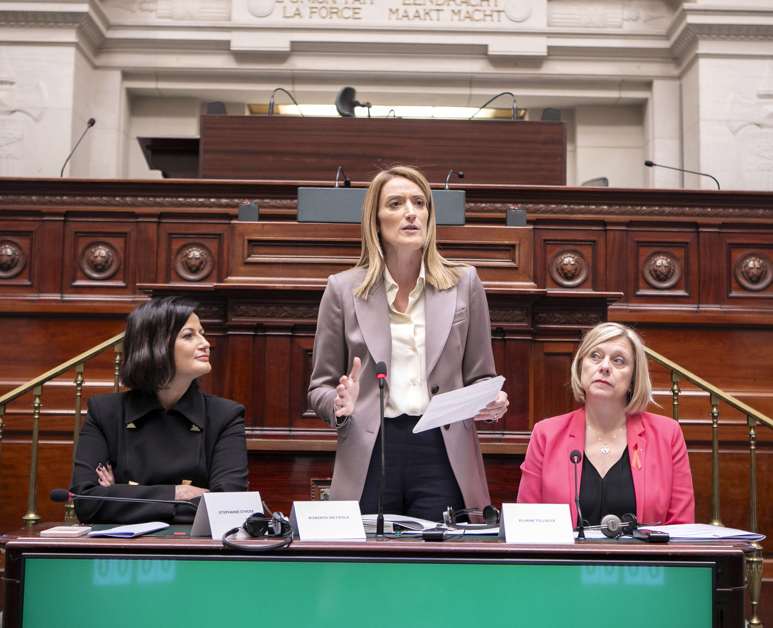  Ontmoeting tussen het Europees Parlement en de Belgische parlementen