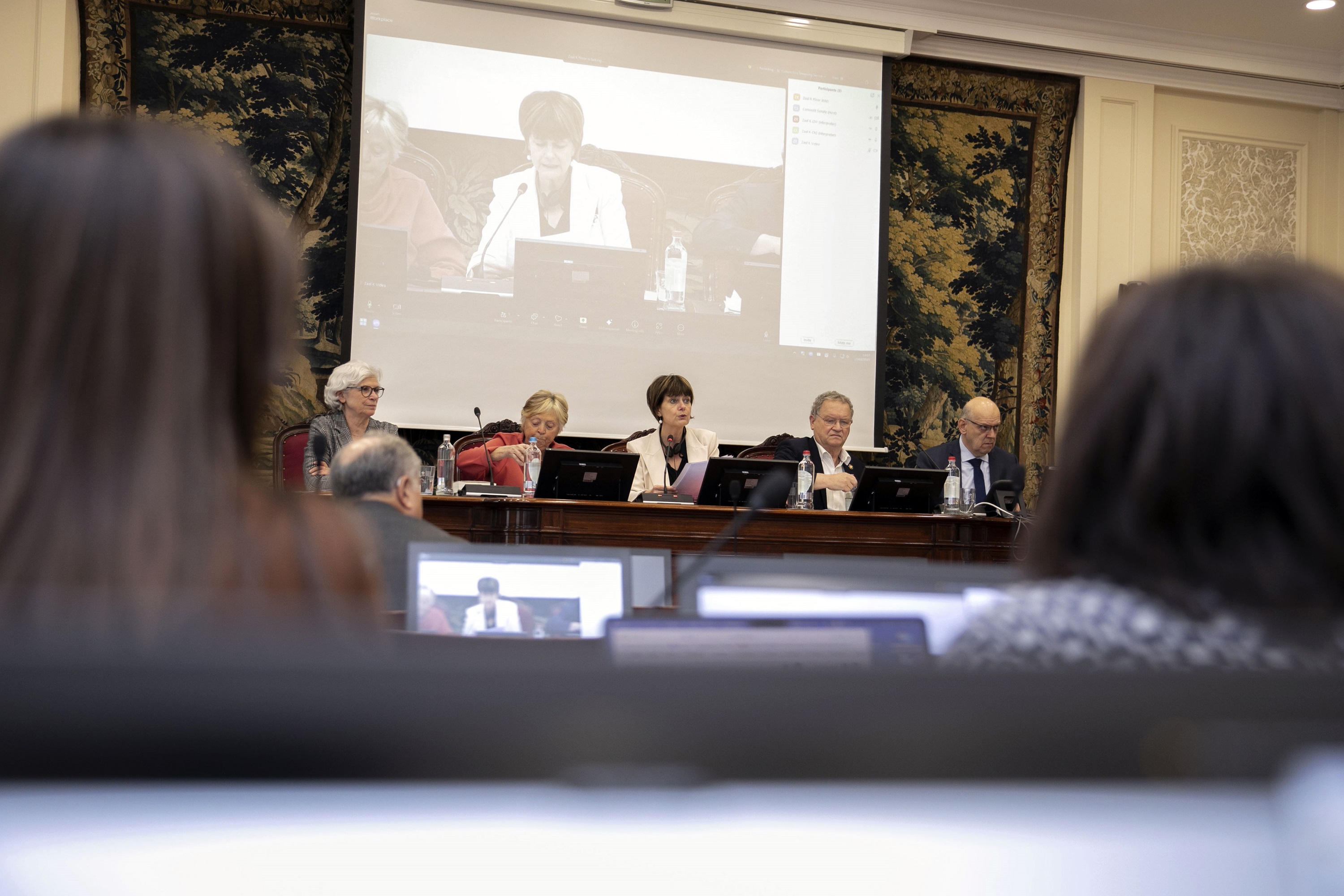  COMINSTIT bespreekt de aanbevelingen van de Groep van Wijzen