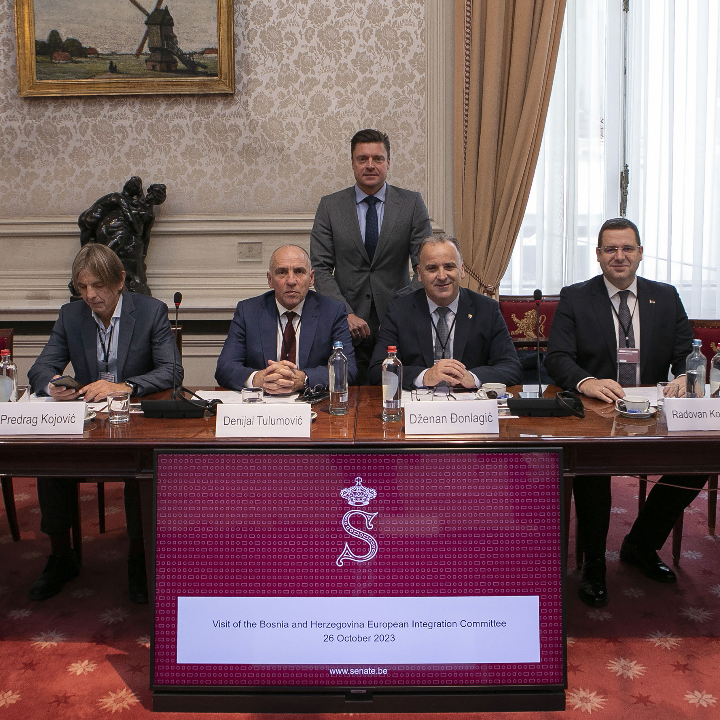  Bezoek van een parlementaire delegatie uit Bosnië-Herzegovina