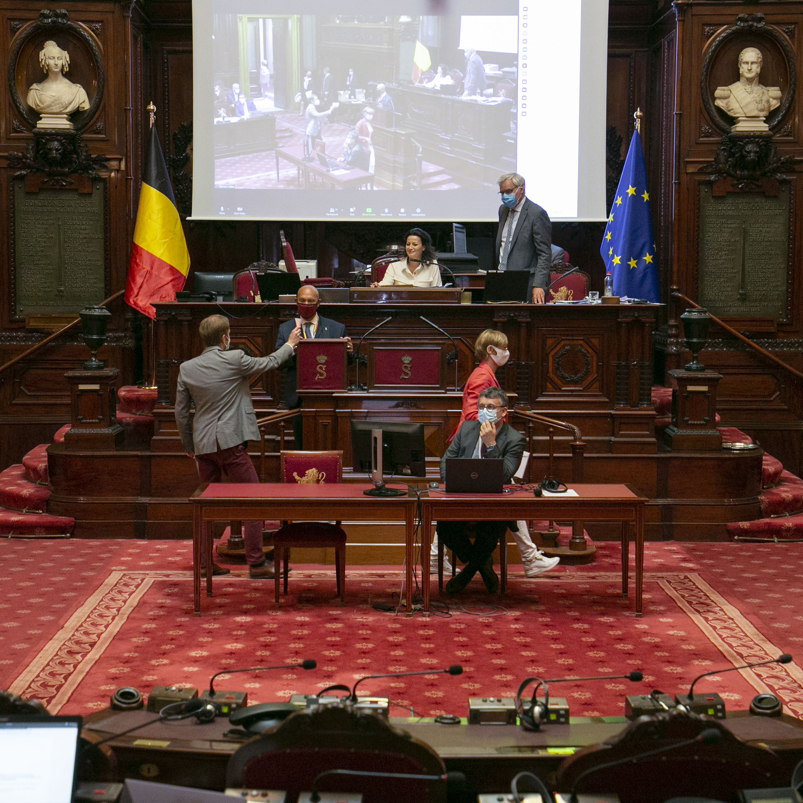  Senaat wil samen met de Kamer de Belgische staatsstructuur evalueren