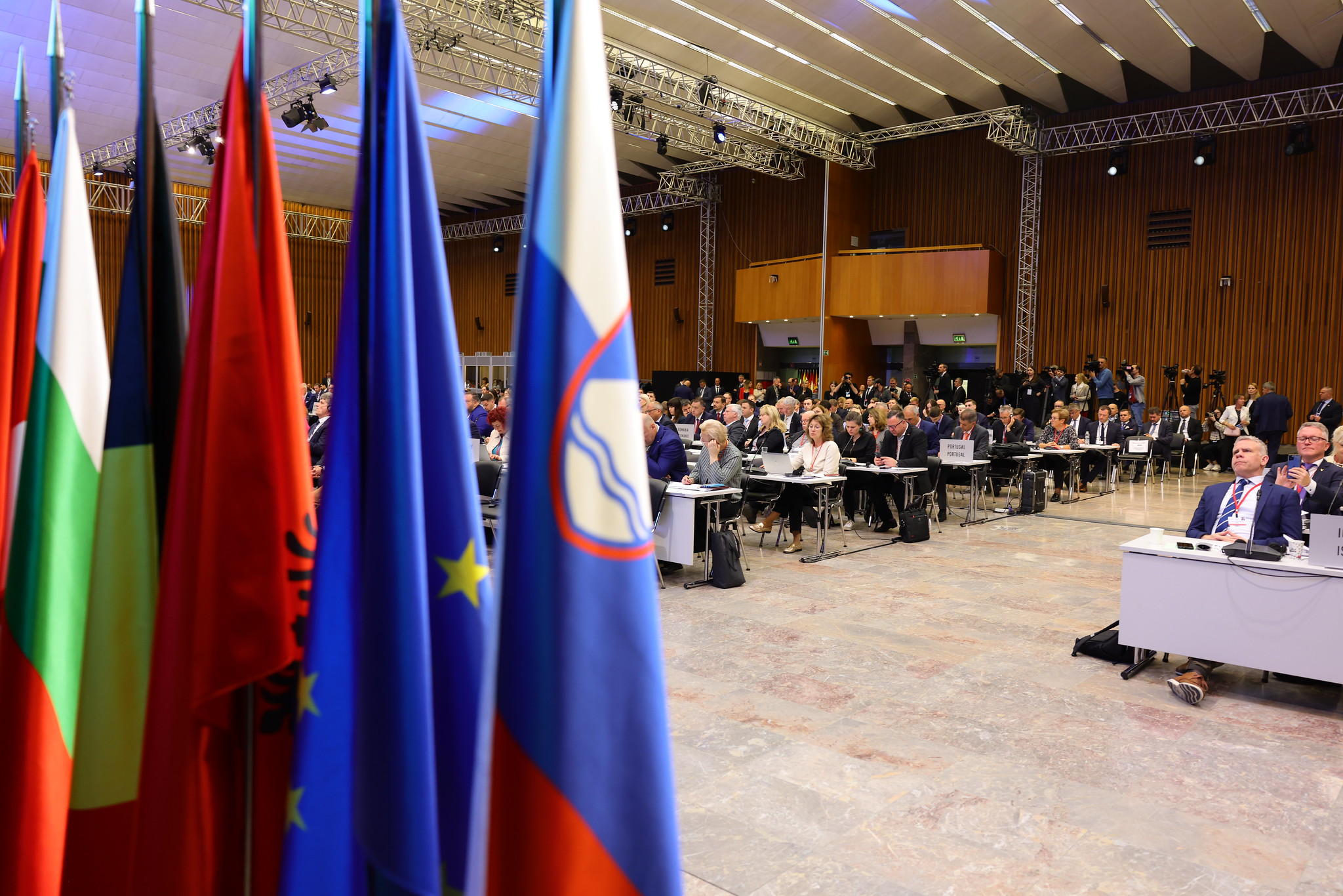  De Parlementaire Vergadering van de NAVO komt samen in Ljubljana