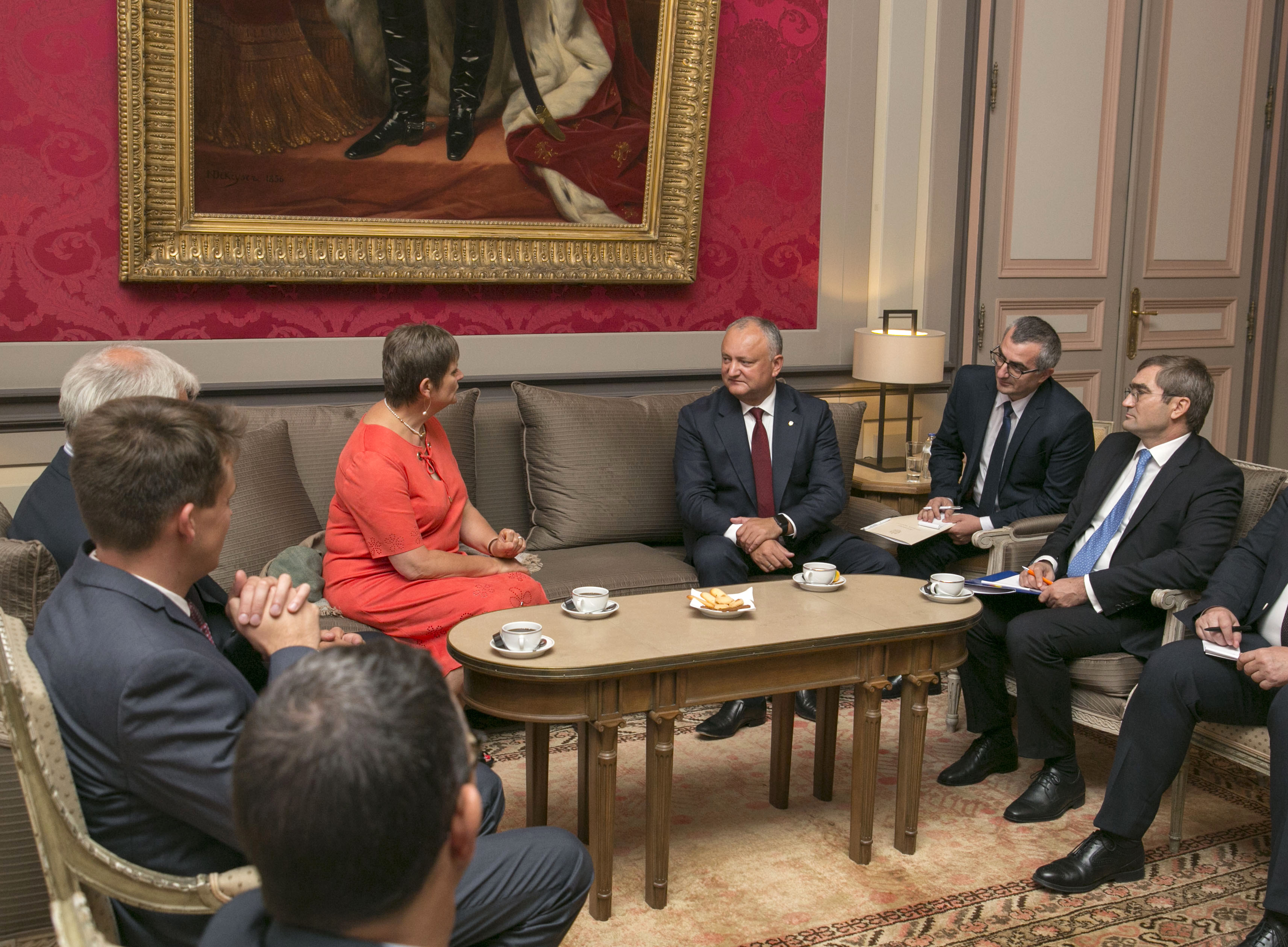  Igor Dodon, President van de Republiek Moldavië