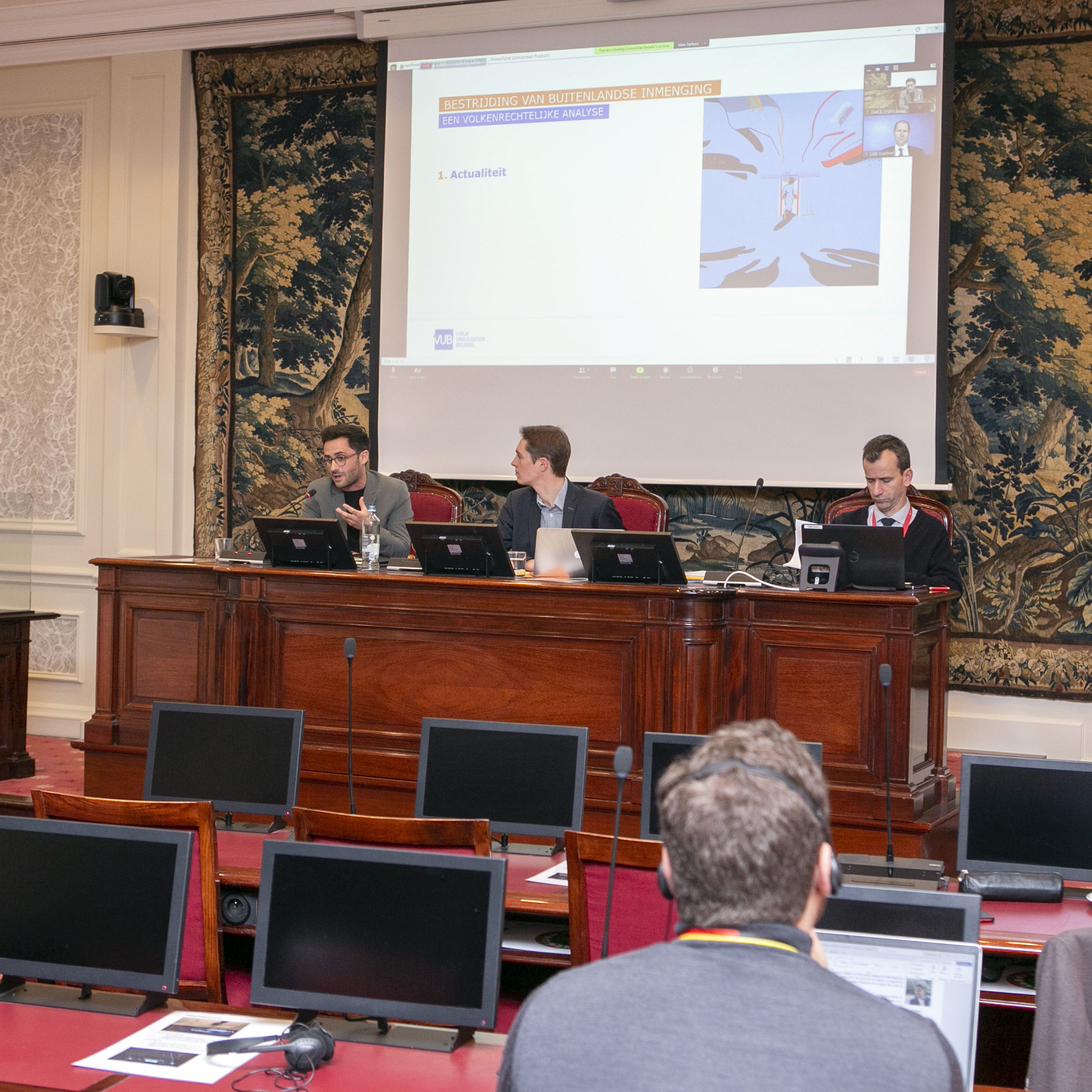  COMCIVITAS werkt verder aan het infoverslag over buitenlandse inmenging