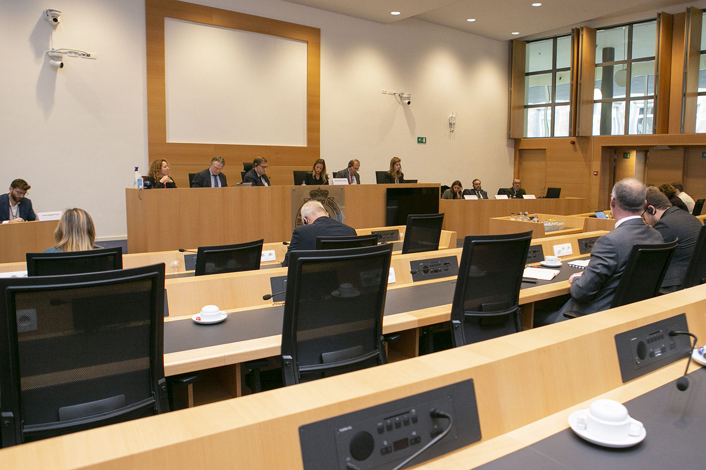  Gedachtewisseling met een Spaanse parlementaire delegatie