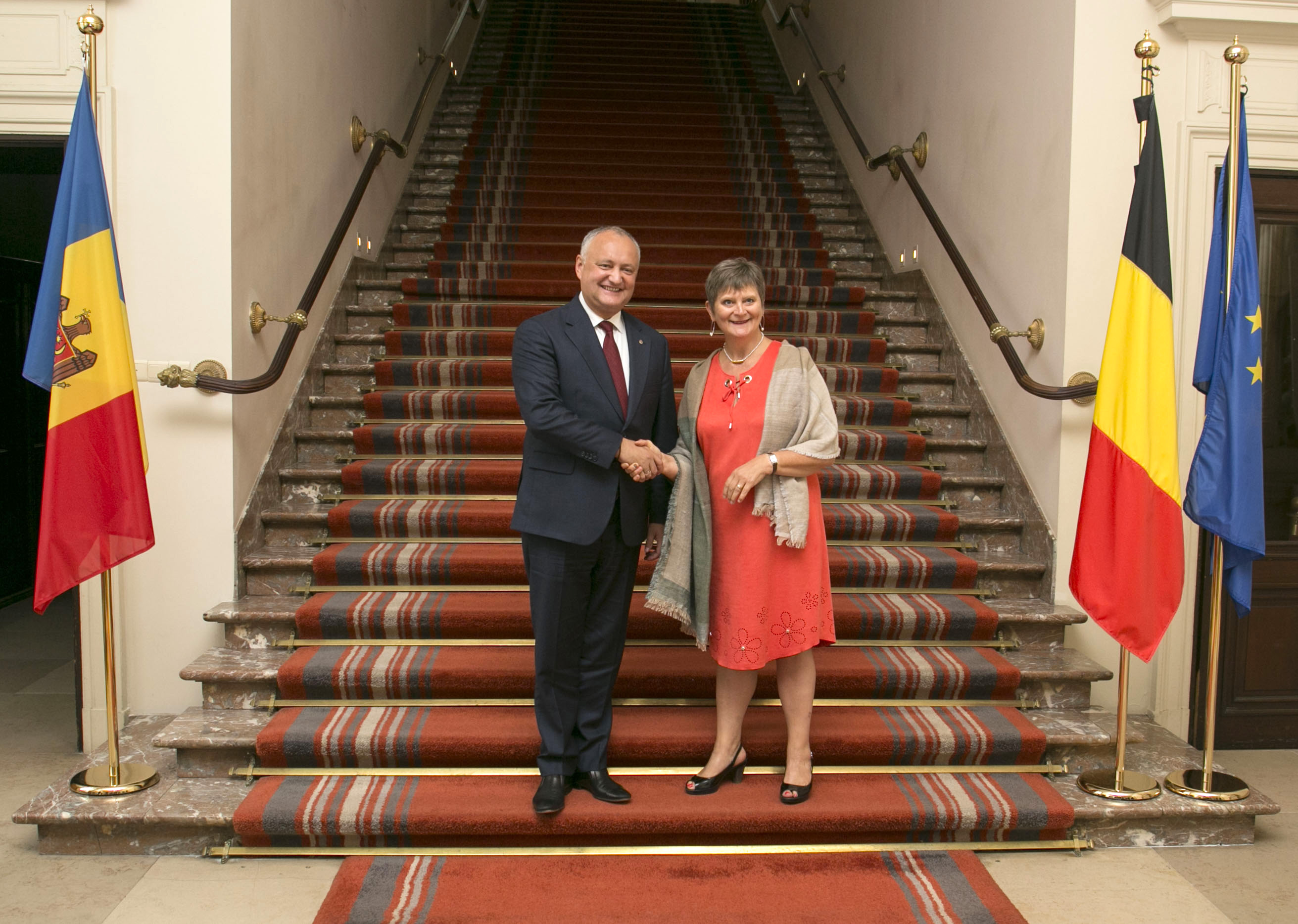  Igor Dodon, President van de Republiek Moldavië