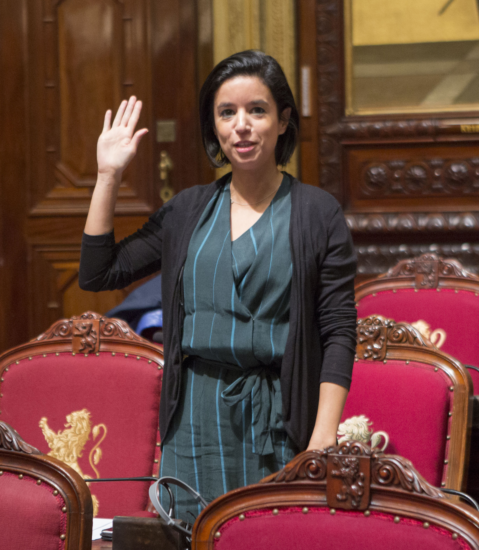 Zes nieuwe senatoren hebben de eed afgelegd