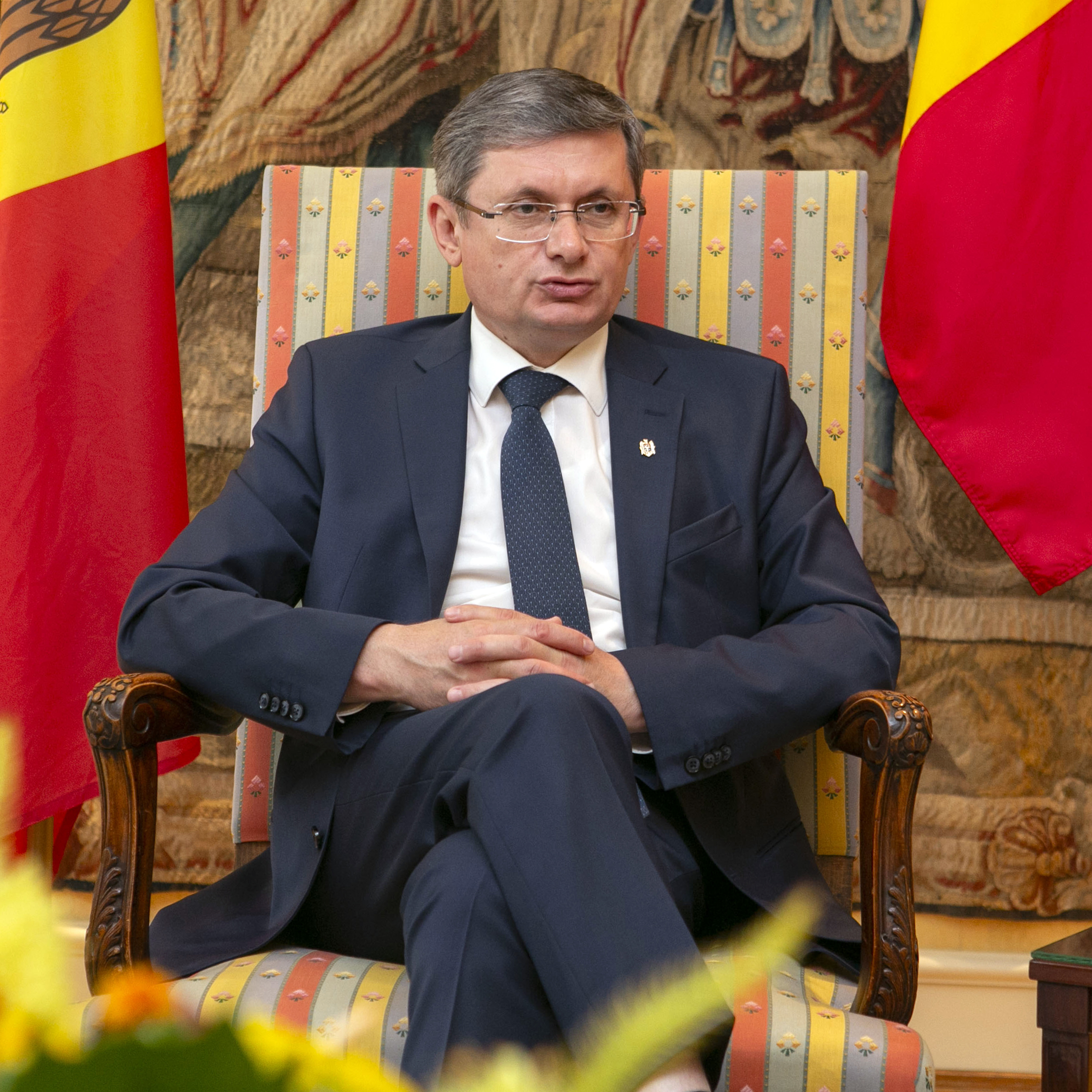  Bezoek van de voorzitter van het parlement van Moldavië