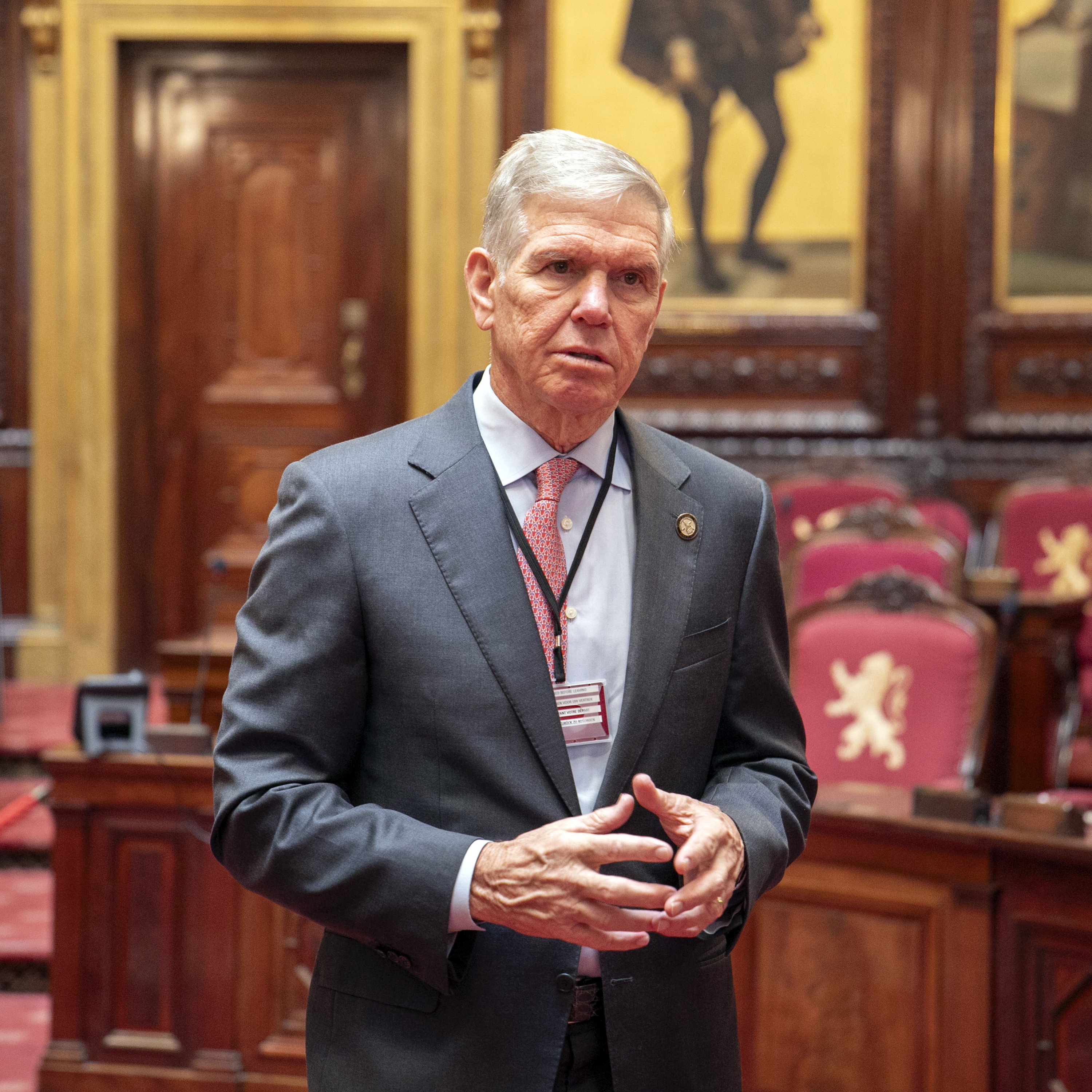  Bezoek van een delegatie van parlementsleden uit de Amerikaanse staat Georgia
