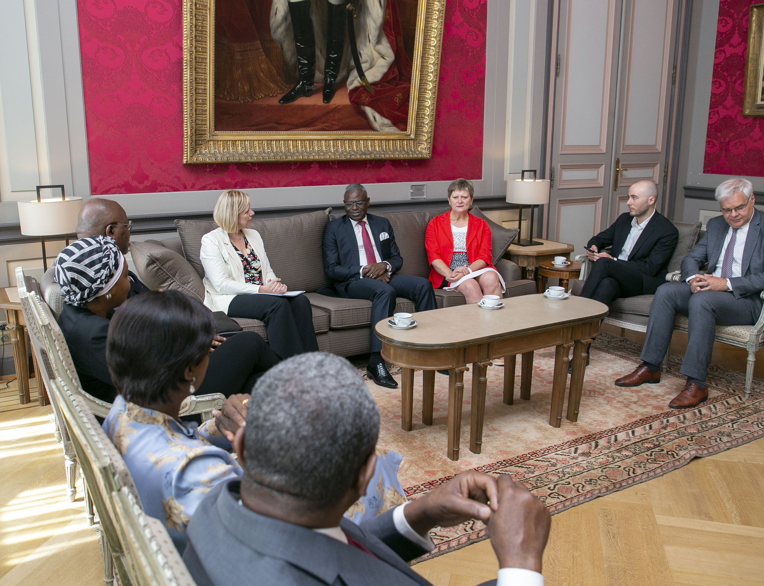  Bezoek van de Eerste minister van de Republiek Congo