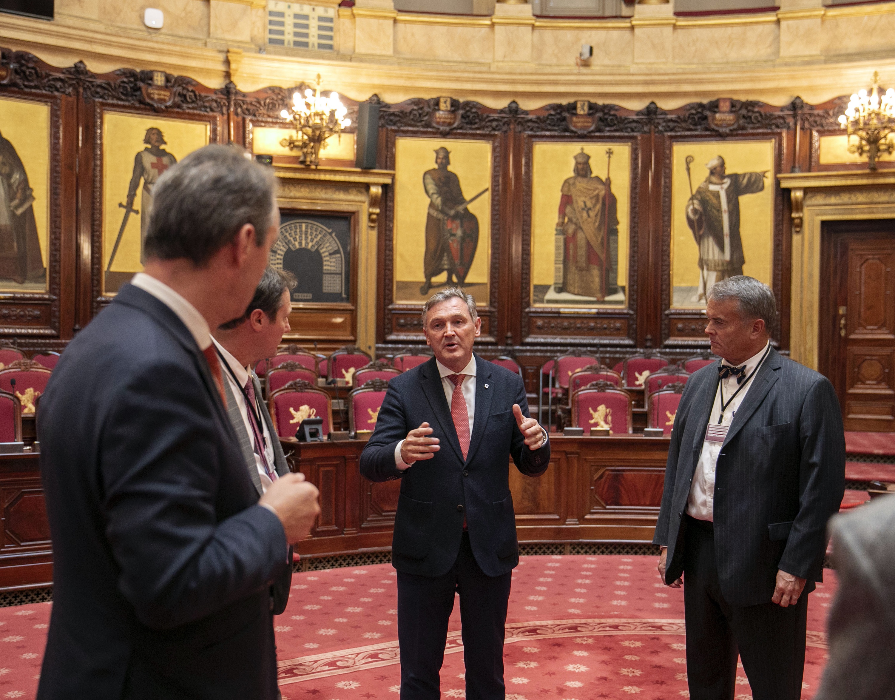  Bezoek van een delegatie van parlementsleden uit de Amerikaanse staat Georgia