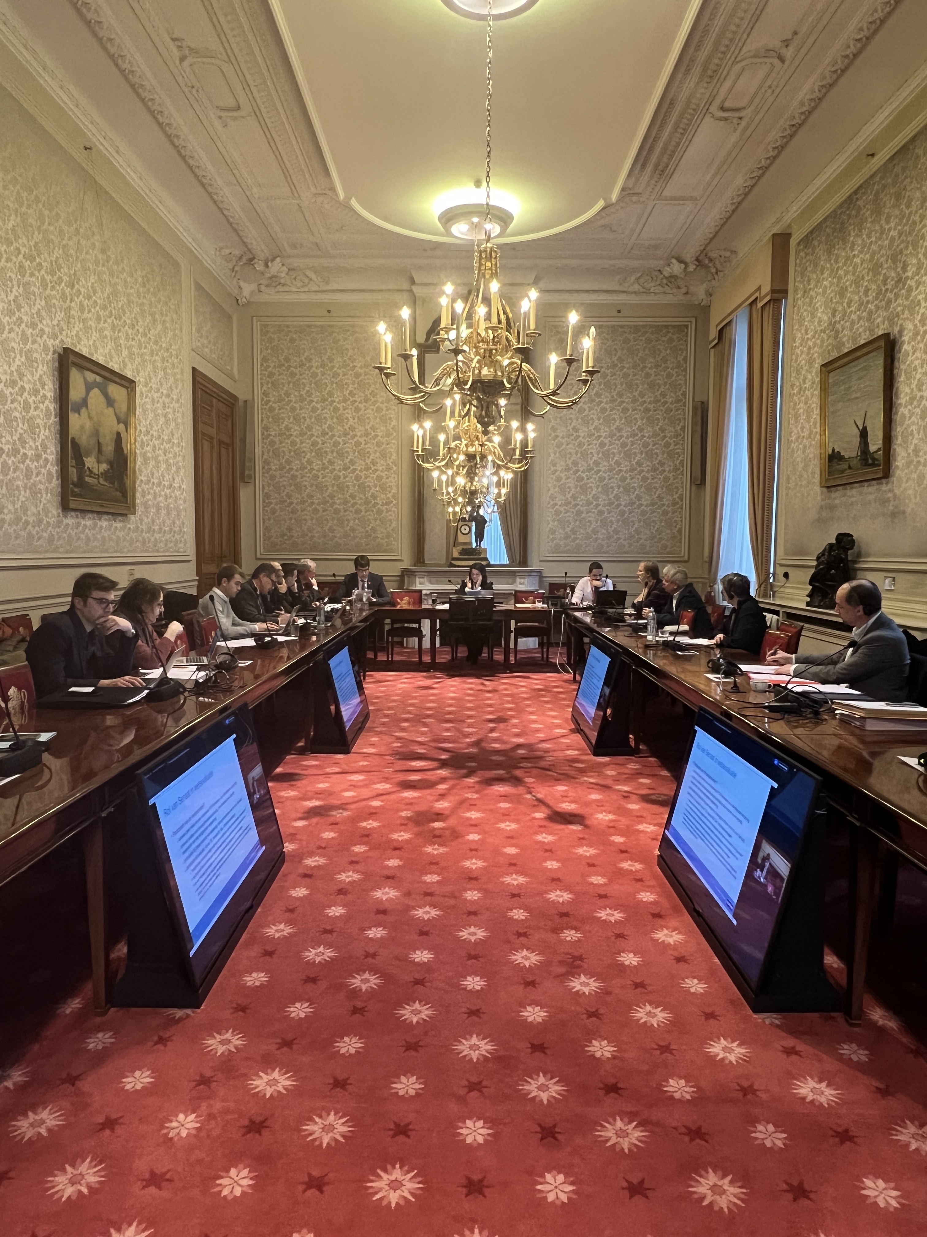  COMINSTIT buigt zich over het Parlementair Comité belast met de wetsevaluatie