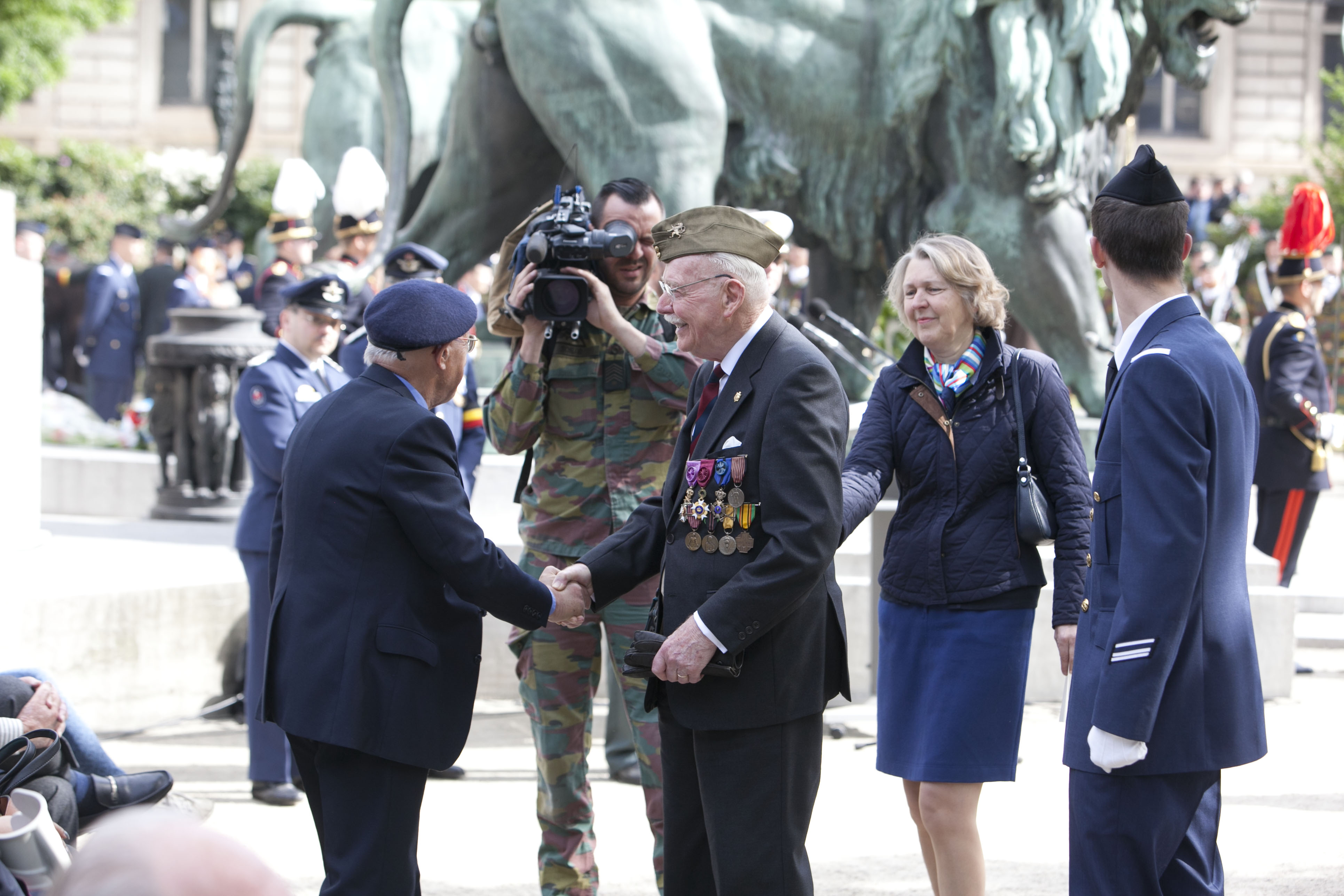  Cérémonie de commémoration des 70 ans de la fin de la Seconde Guerre mondiale en Europe
