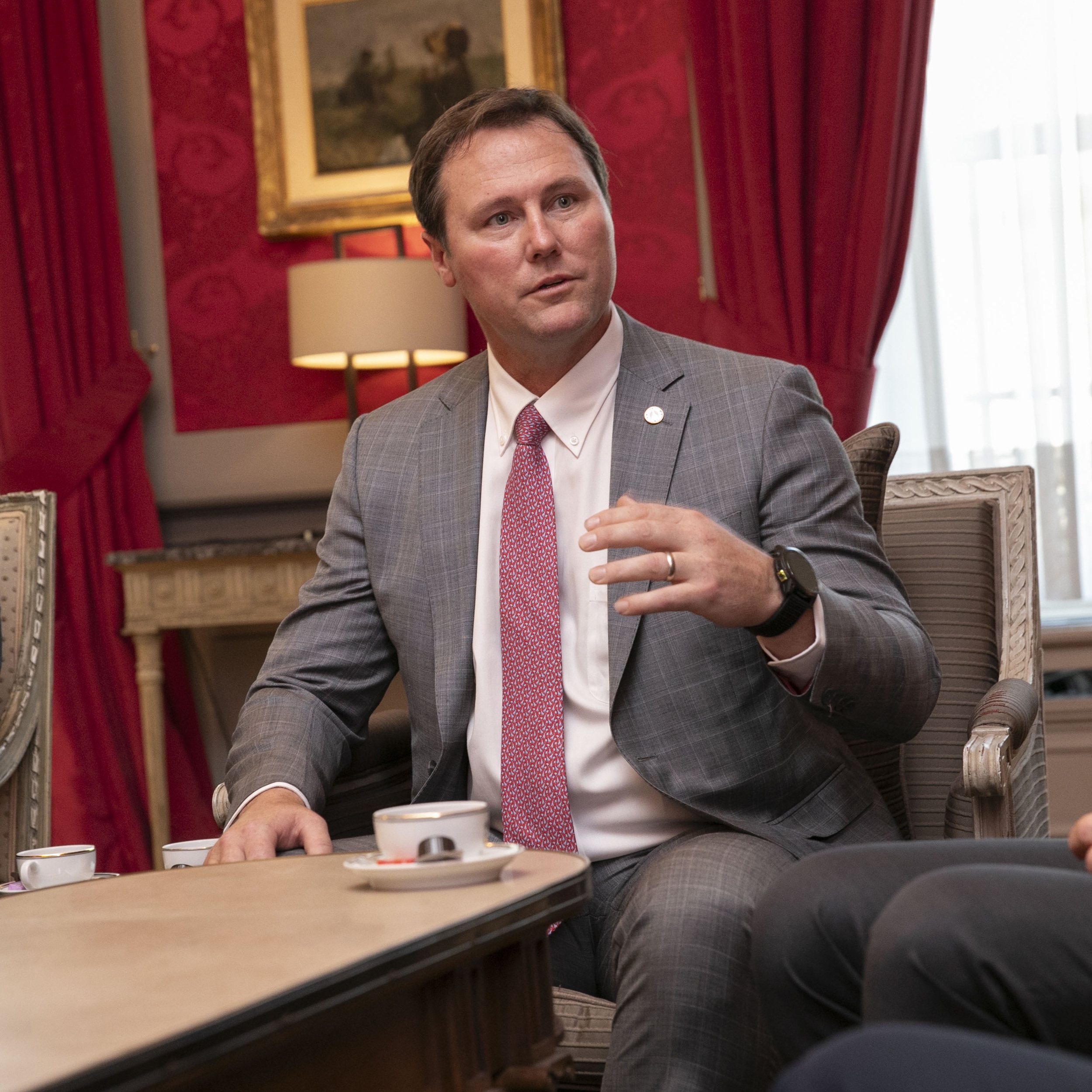  Bezoek van een delegatie van parlementsleden uit de Amerikaanse staat Georgia