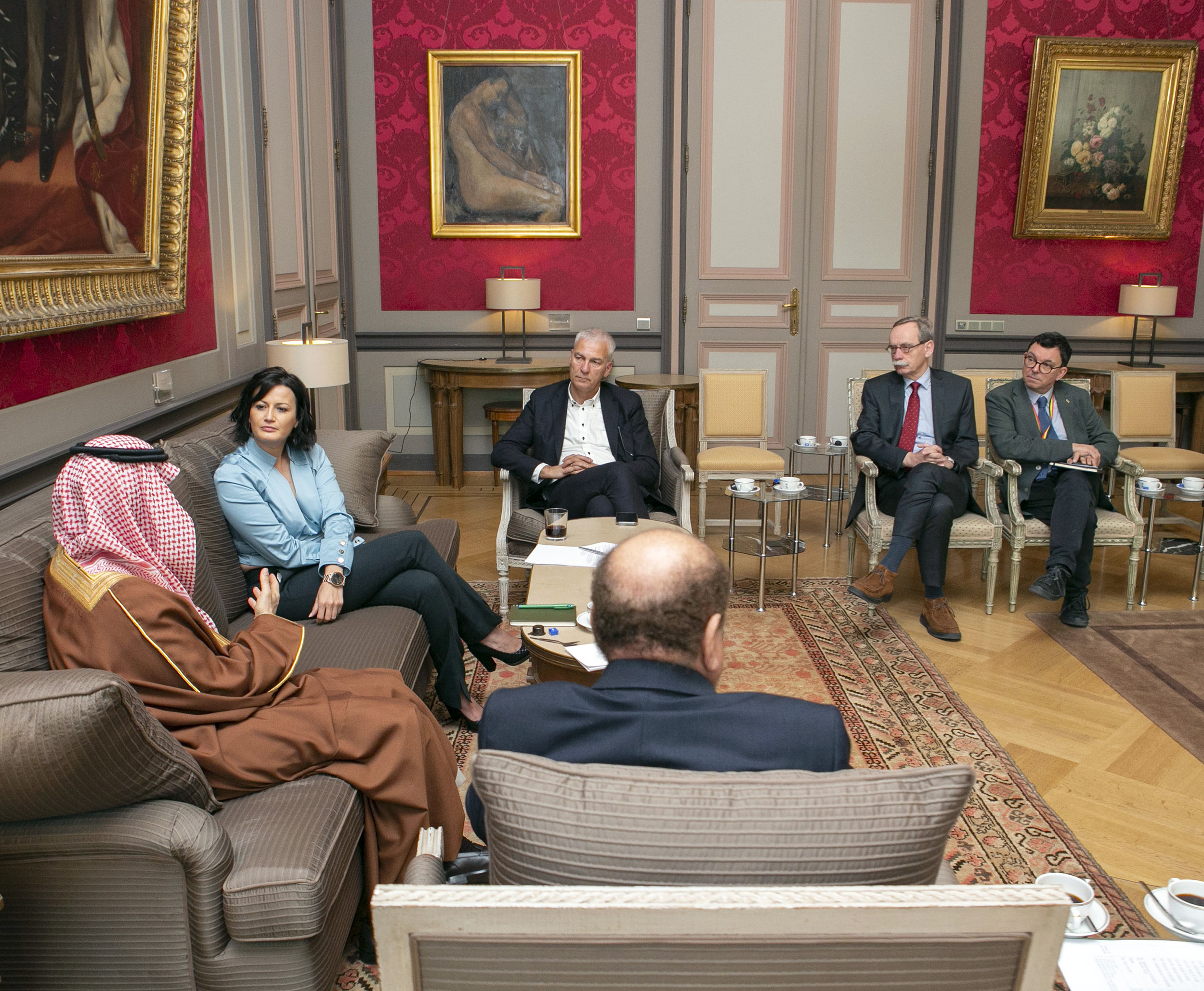  Bezoek van de minister van Buitenlandse Zaken van Saoedi-Arabië