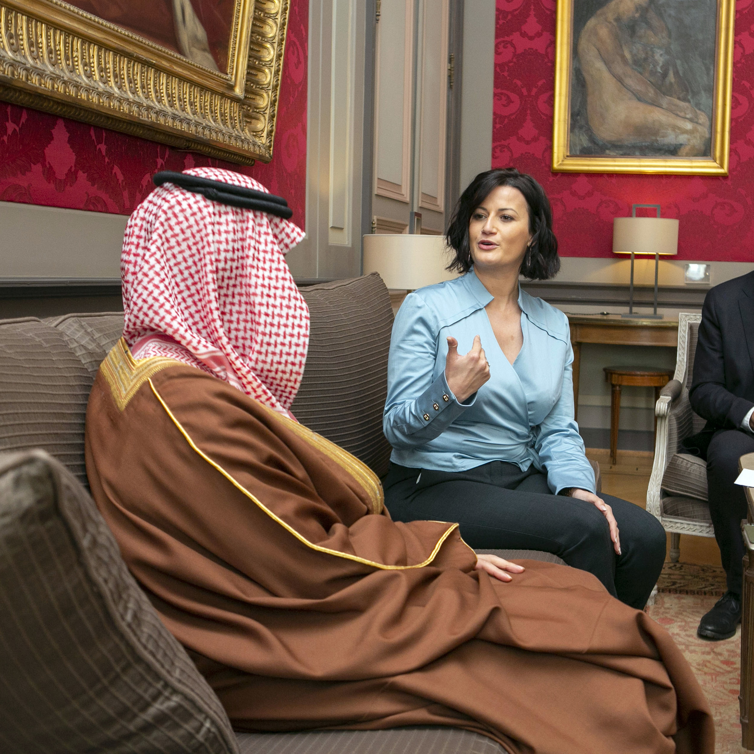  Bezoek van de minister van Buitenlandse Zaken van Saoedi-Arabië