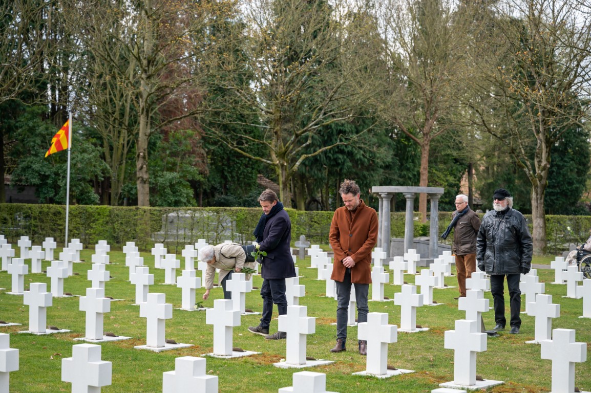  2 april 2022: Herdenking van het bombardement op Mortsel